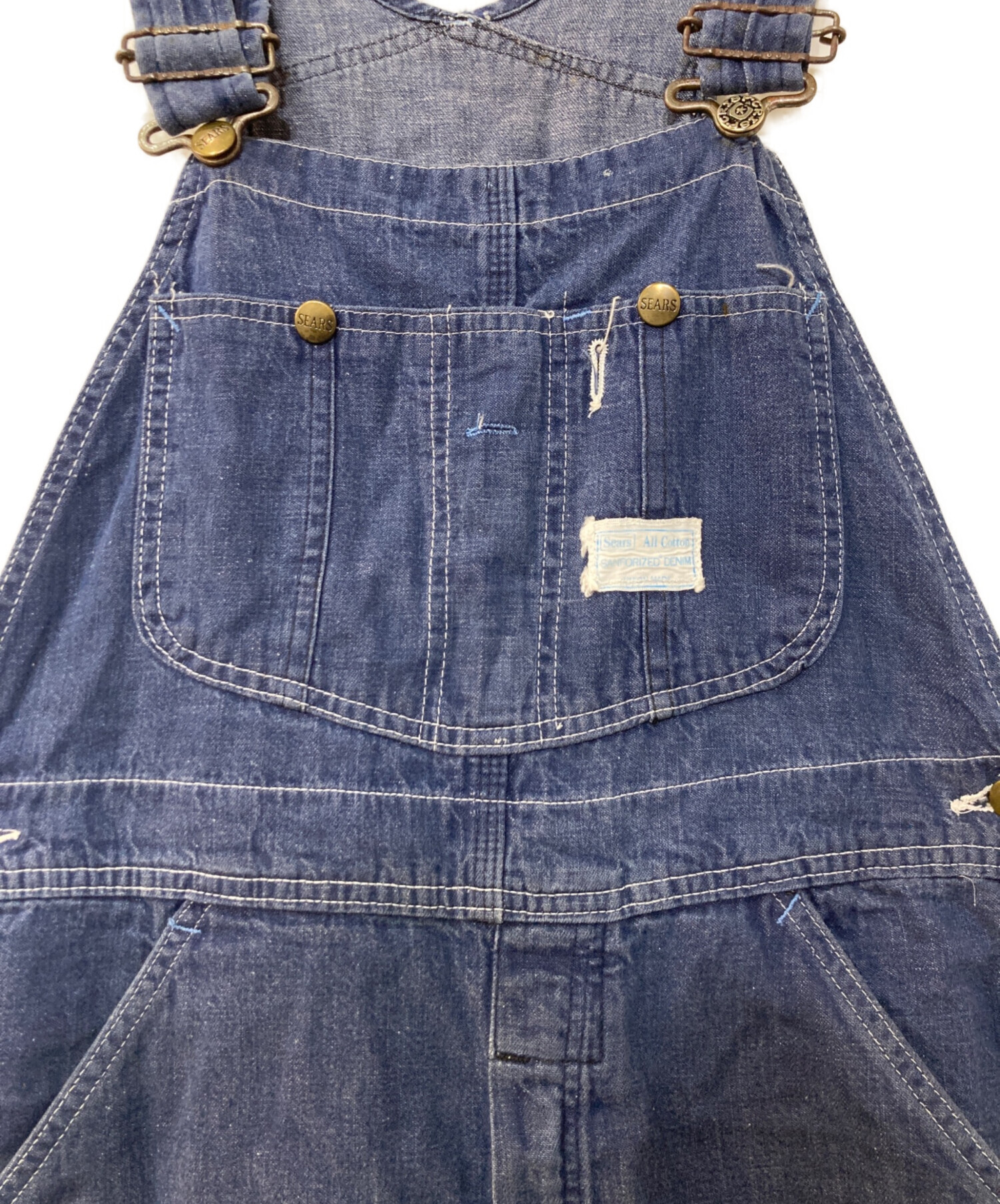 中古・古着通販】Sears (シアーズ) 60-70`Sデニムオーバーオール