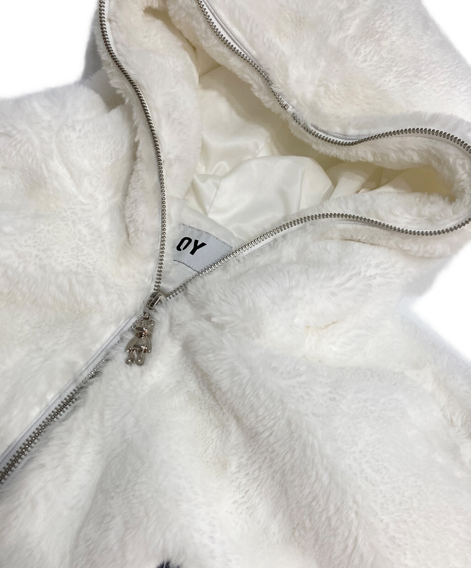 中古・古着通販】OY (オーワイ) DOLLY FUR HOODIE JACKET ドリー