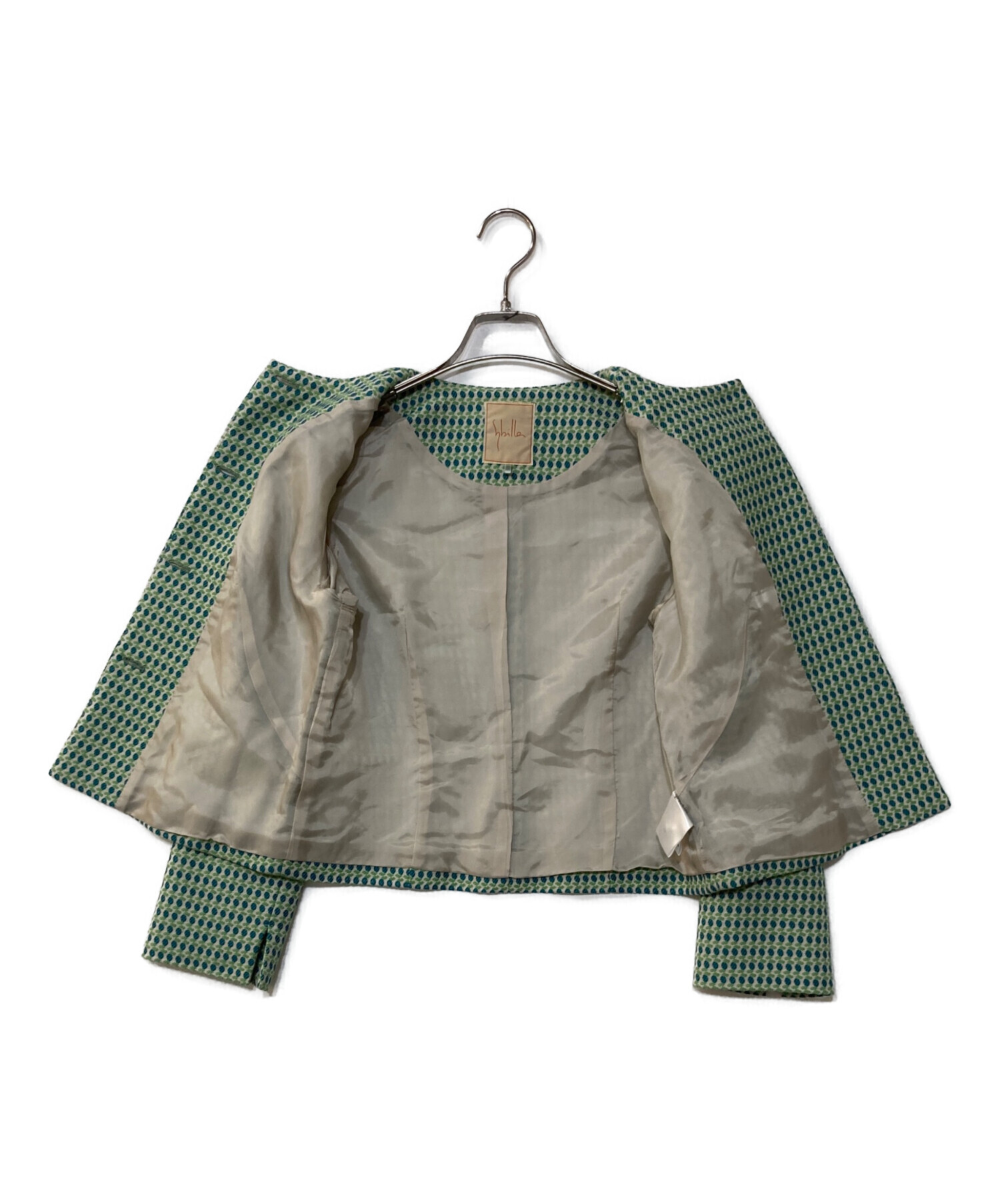 シビラのセットアップ　ゆららさん専用 中古・古着通販】Sybilla (シビラ) ドットジャガードセットアップ