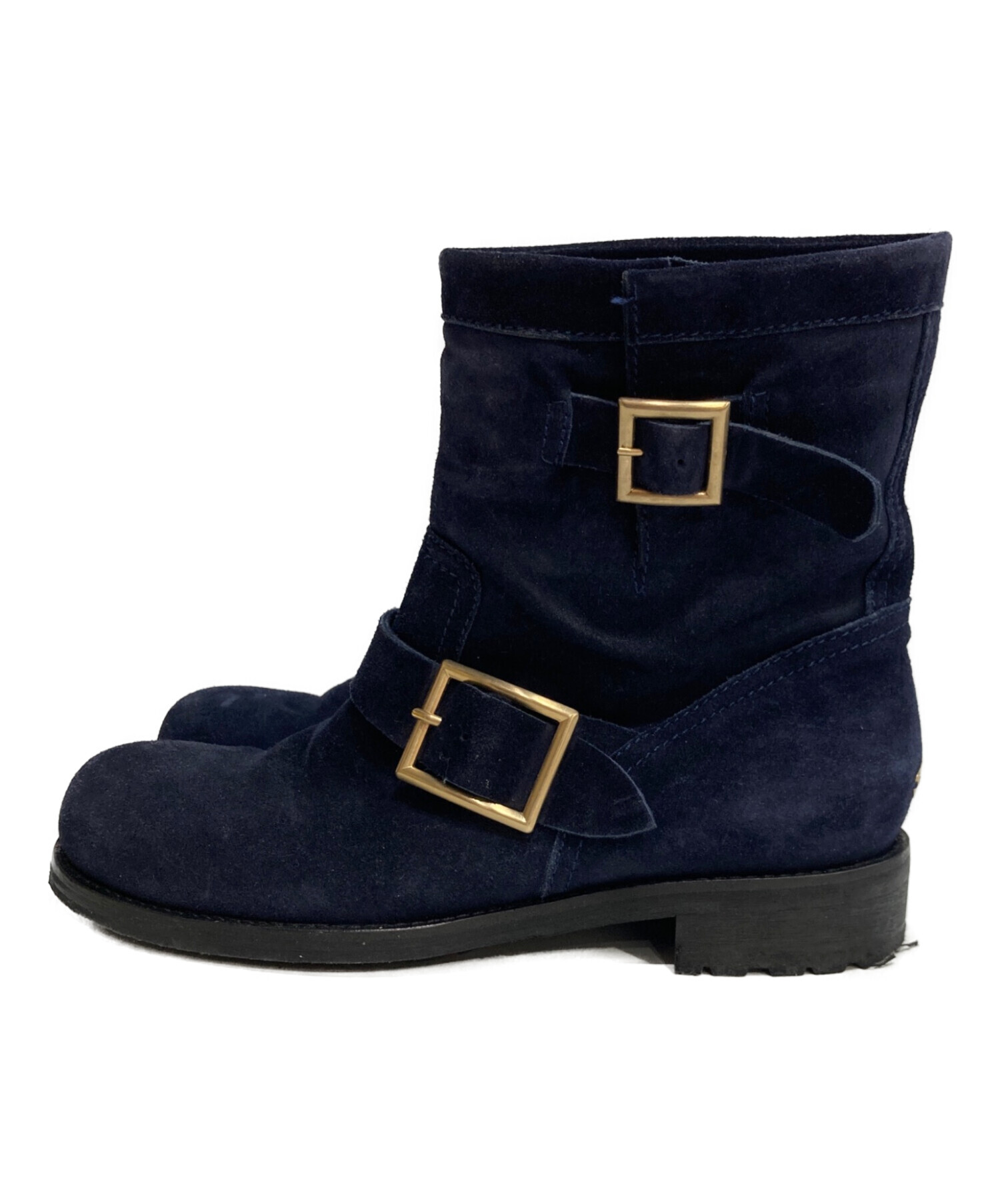 中古・古着通販】JIMMY CHOO (ジミーチュウ) エンジニアブーツ 
