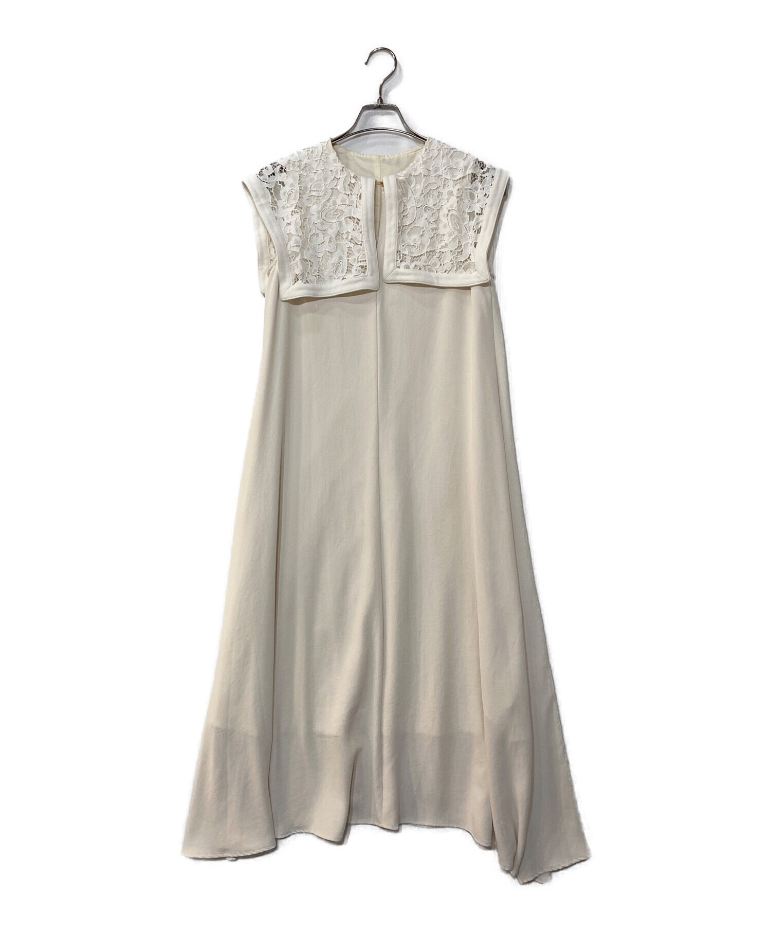 中古・古着通販】acka (エーシーケーエー) LACE NO SLEEVE ONE-PIECE