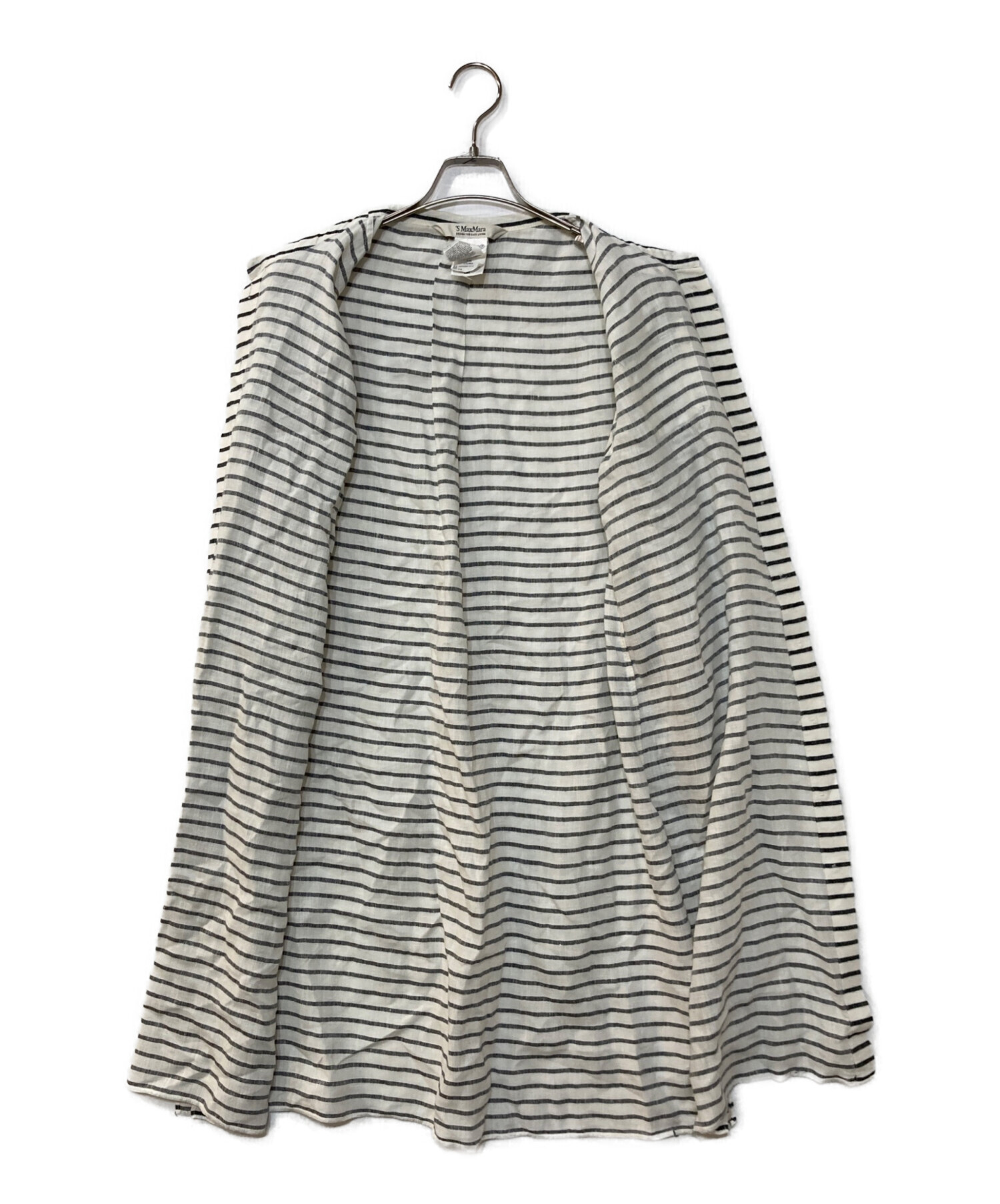 中古・古着通販】'S Max Mara (エスマックスマーラ) リネンボーダー