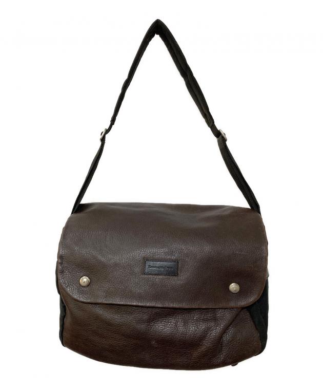 エルメネジルド ゼニア クラッチバック メッセンジャーバック ライカVer. 中古・古着通販】ERMENEGILDO ZEGNA (エルメネジルド・ゼニア) レザー