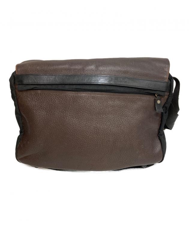 エルメネジルド ゼニア クラッチバック メッセンジャーバック ライカVer. 中古・古着通販】ERMENEGILDO ZEGNA (エルメネジルド・ゼニア) レザー