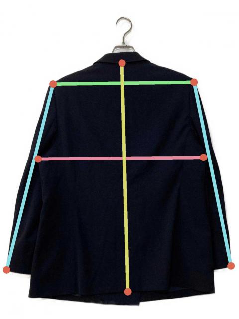 中古・古着通販】Burberry's (バーバリーズ) 金釦紺ブレザー ネイビー