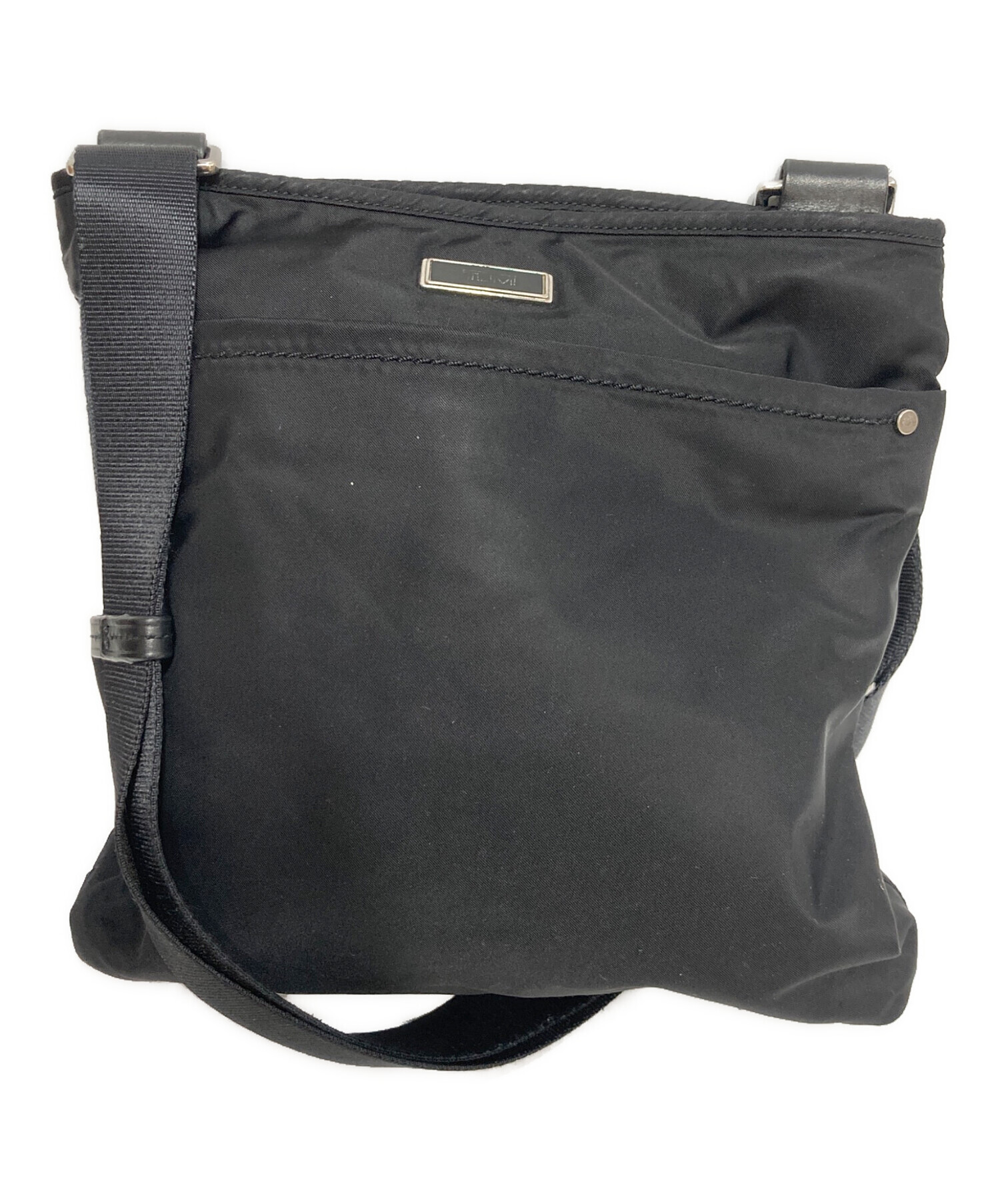 中古・古着通販】TUMI (トゥミ) ナイロンショルダーバッグ ブラック