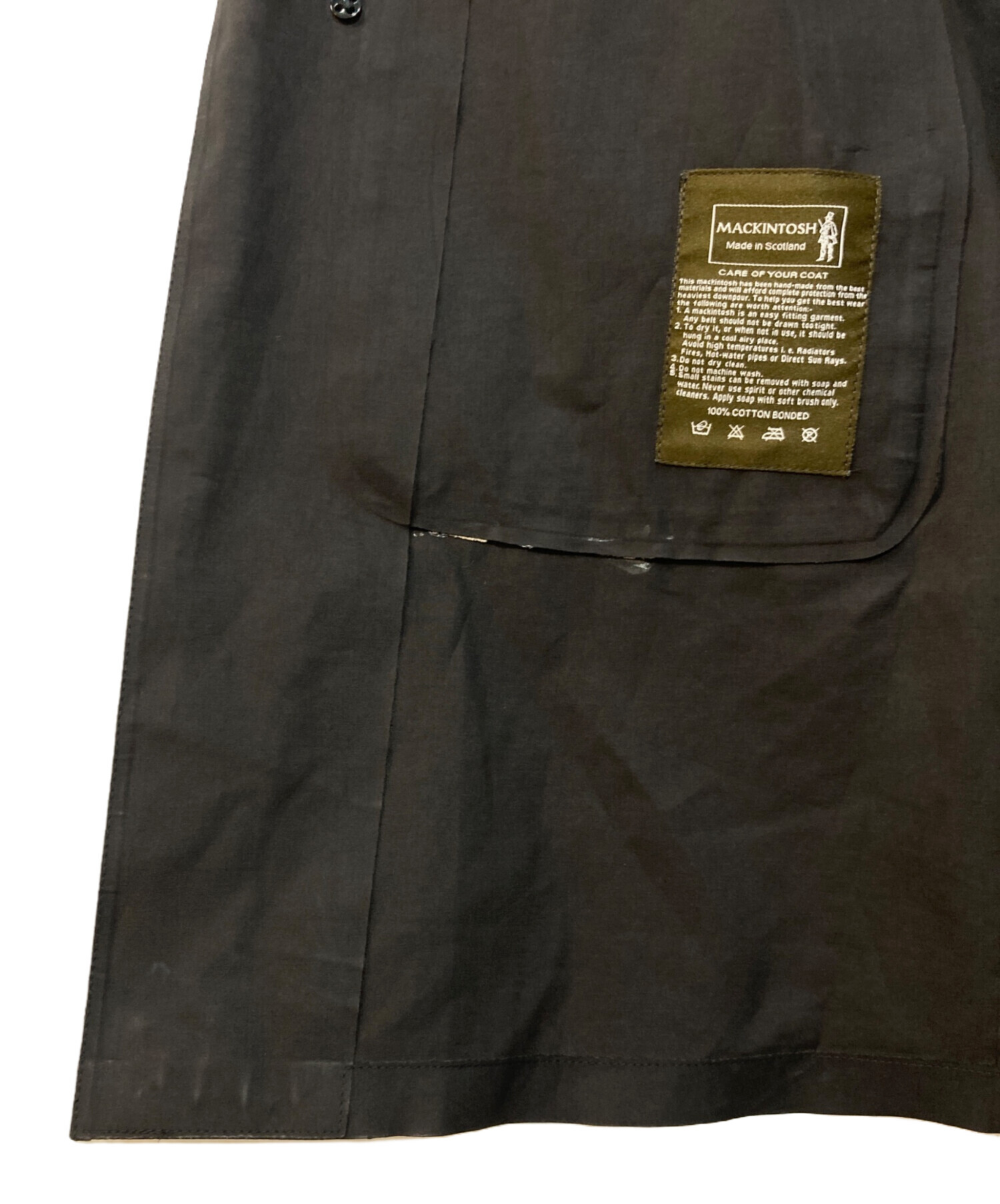 中古・古着通販】MACKINTOSH (マッキントッシュ) ステンカラーコート