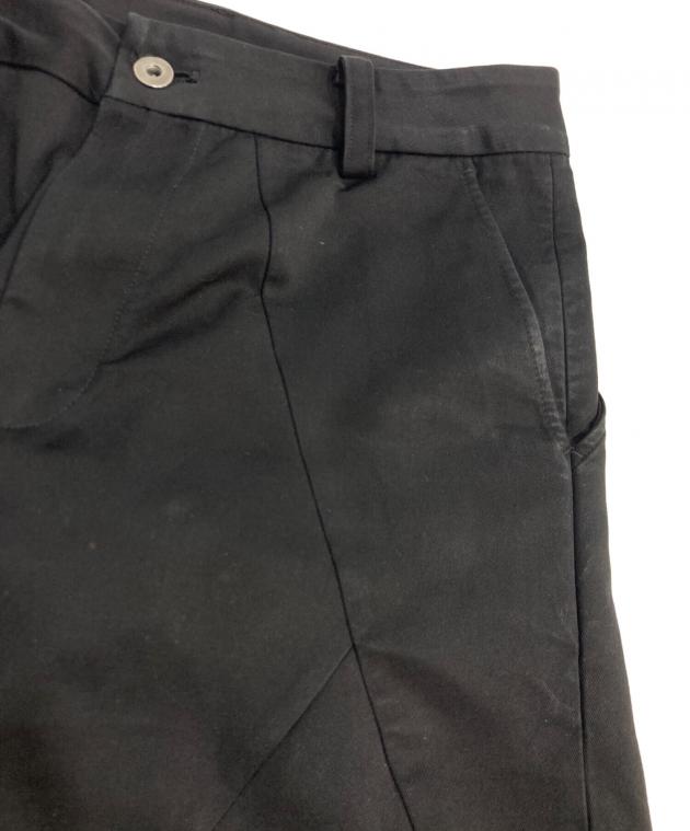 ⭕*️様 COMMON/DIVISOR変形ワイドパンツ ブラック サイズ2 テッ 中古・古着通販】COMMON DIVISOR (コモンデバイザー) 変形ワイドパンツ