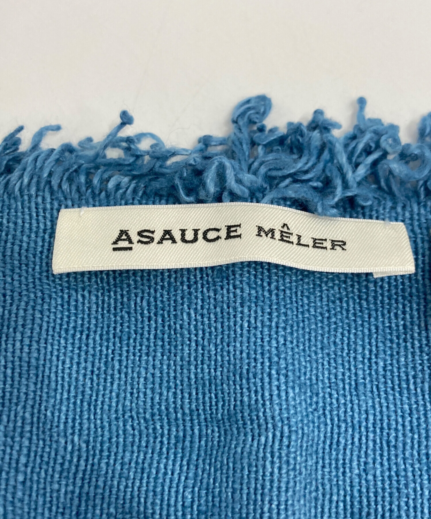 中古・古着通販】ASAUCE MELER (アソースメレ) 大判リネンストール