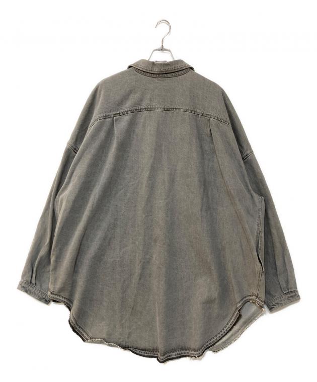 KAPITAL キャピタル スラッピーシャツコート サイズ1 中古・古着通販】KAPITAL (キャピタル) CPO Slappy Shirt デニム CPO
