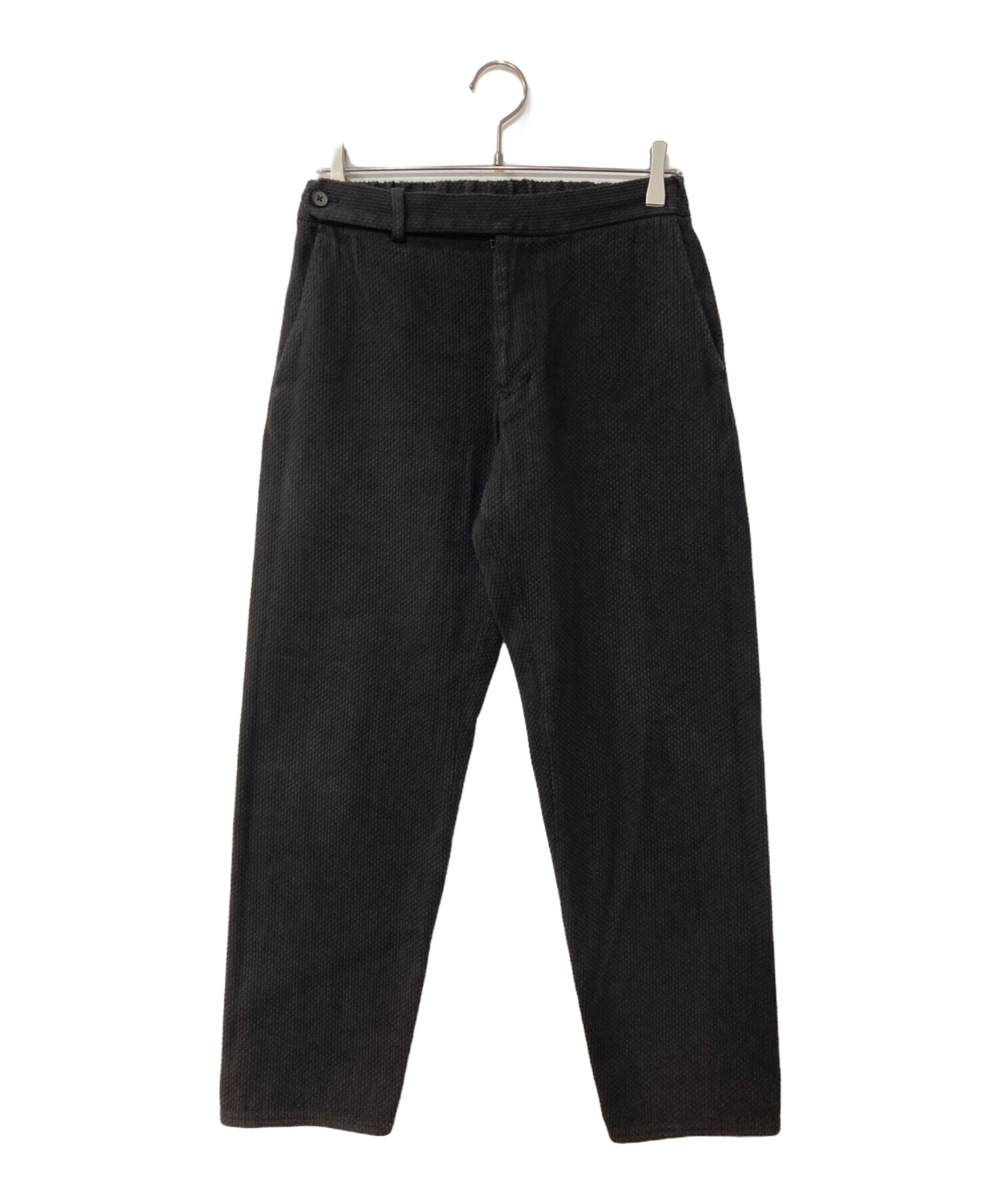 美品 コリーナ刺し子 カーブスラックス SASHIKO CURVE SLACKS 中古・古着通販】COLINA (コリーナ) Sashiko Curve Slacks/手染め
