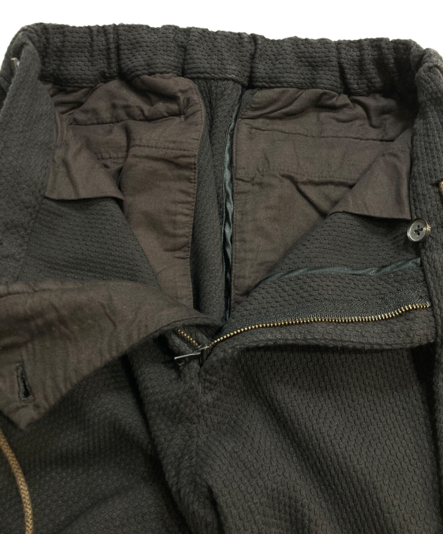 中古・古着通販】COLINA (コリーナ) Sashiko Curve Slacks/手染め