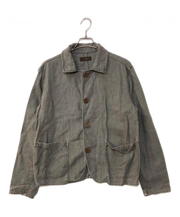中古・古着通販】COLINA (コリーナ) リネンワークジャケット グレー