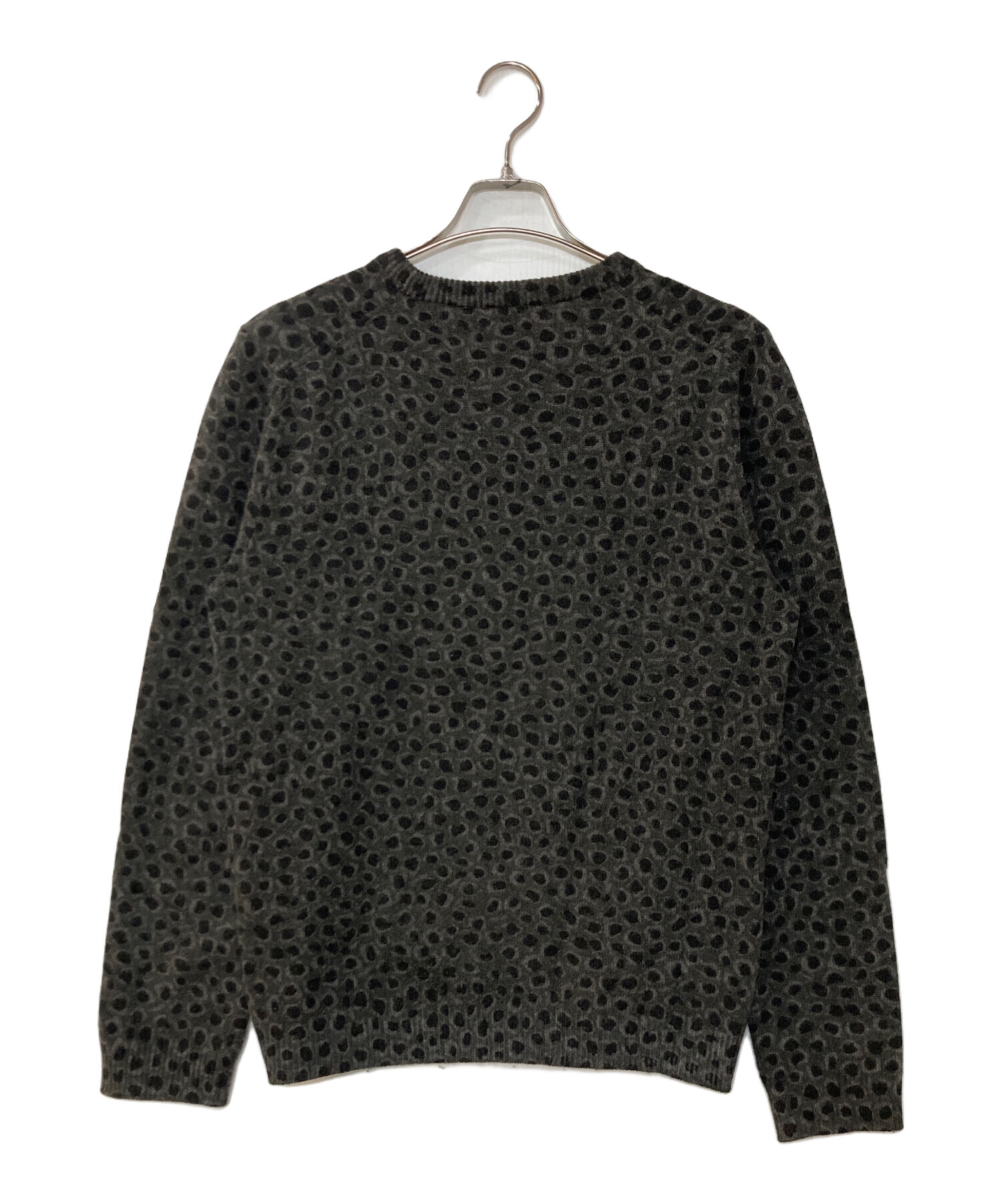 n*♪様 【古着】GUCCI セーター　メンズ　Lサイズ　ビンテージ 中古・古着通販】GUCCI (グッチ) レオパード カシミヤウールニット