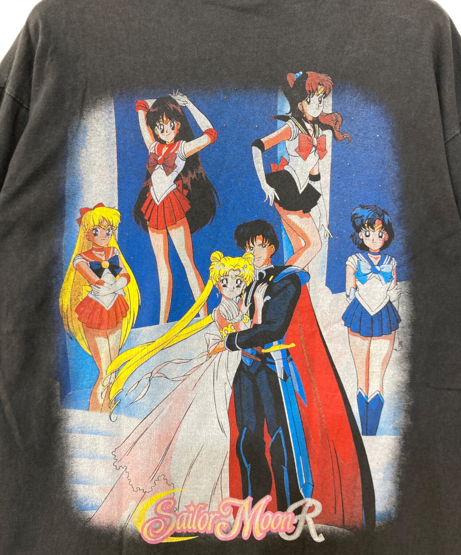 超希少 90s セーラームーンR ヴィンテージTシャツ XL モロッコ製 墨黒 中古・古着通販】SCREEN STARS (スクリーンズスターズ) 90s