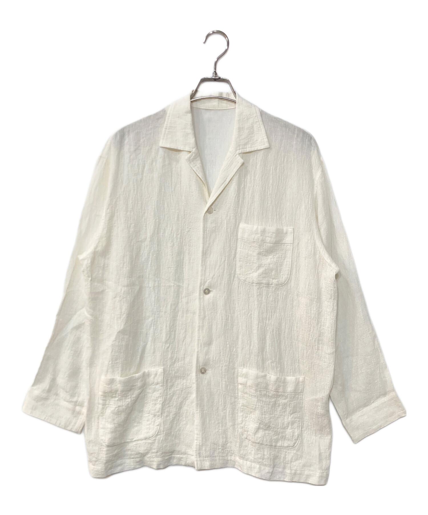 中古・古着通販】Cale (カル) ウォーターツイストリネンシャツ