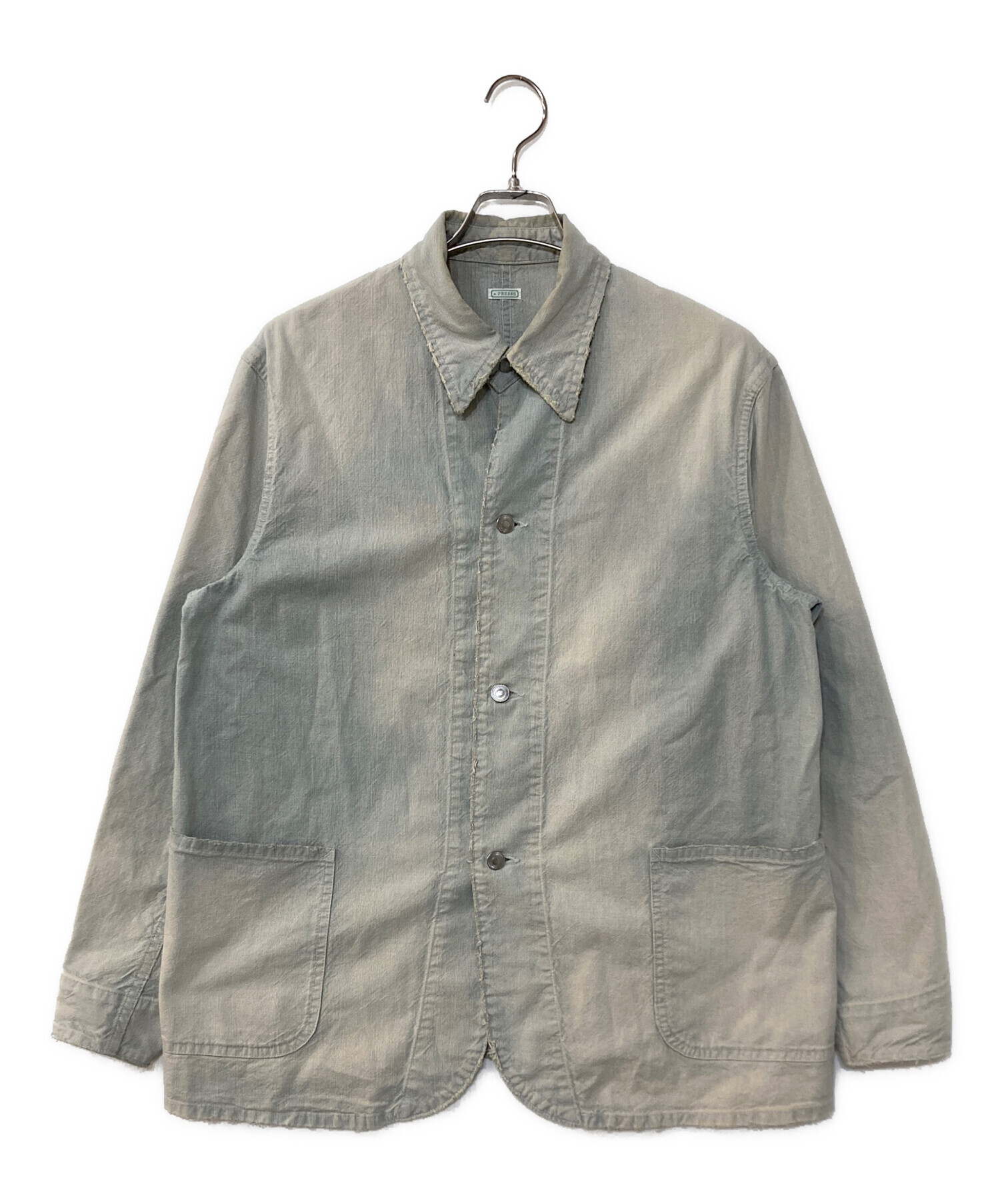 中古・古着通販】A.PRESSE (アプレッセ) Indigo Pin Check Coverall