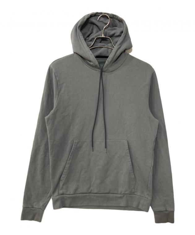 PRADA 中綿切替ジップパーカー L グレー ナイロン切替 T*o様 PRADA