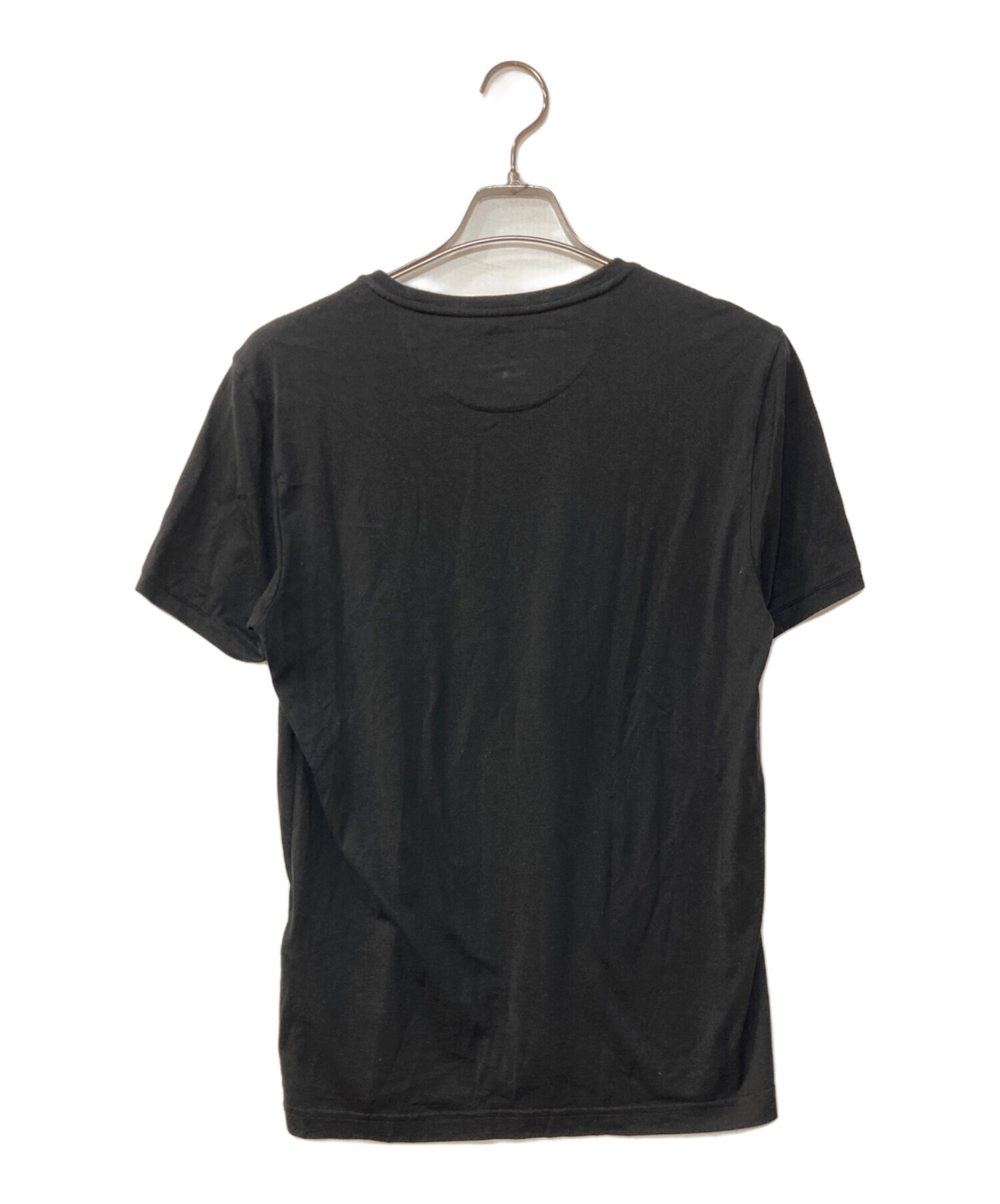 中古・古着通販】FENDI (フェンディ) ロゴプリントTシャツ ブラック