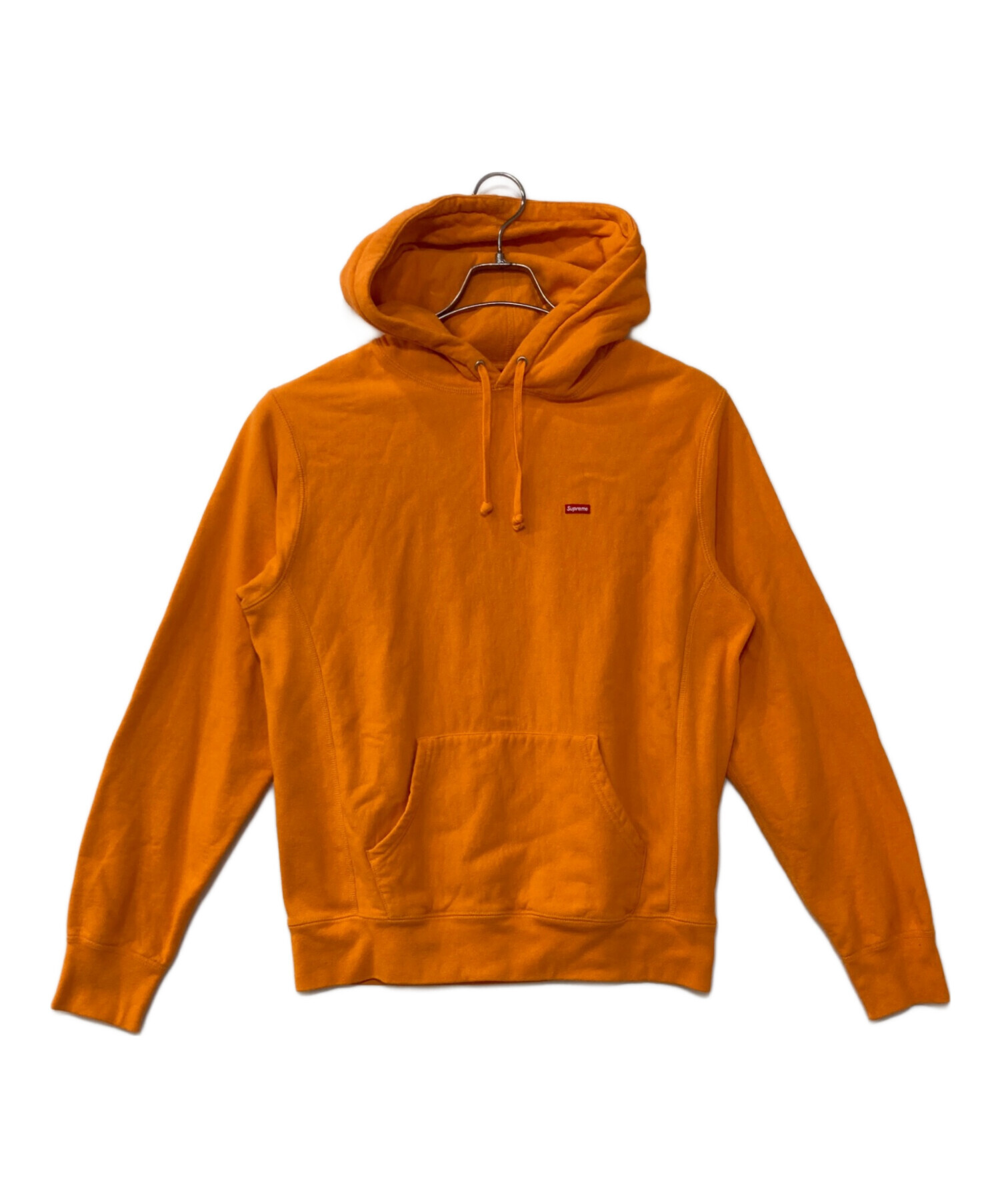 シュプリーム　　フーディー　オレンジ 中古・古着通販】SUPREME (シュプリーム) Small Box Logo Hooded