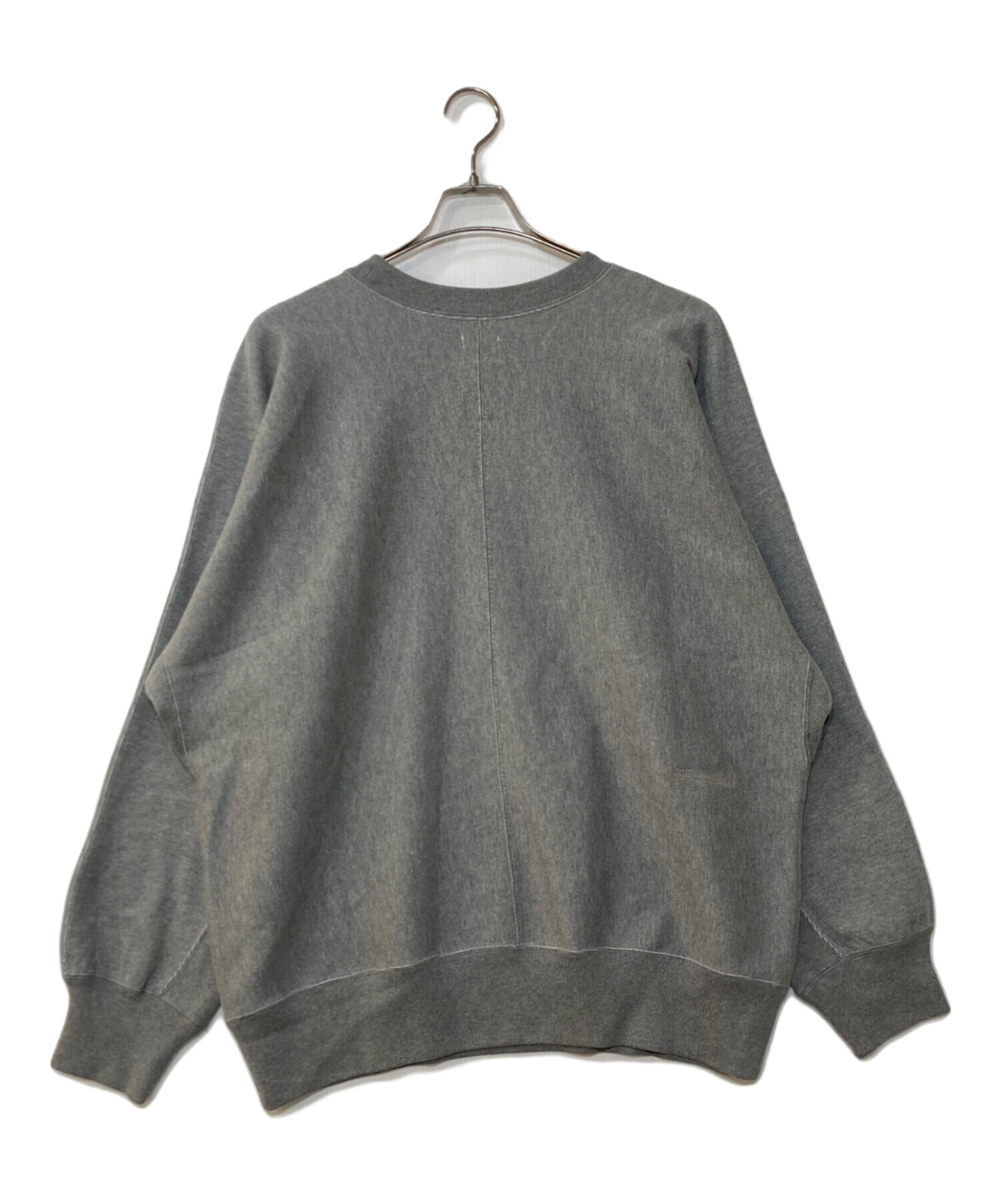 中古・古着通販】nanamica (ナナミカ) Crew Neck Sweat グレー サイズ