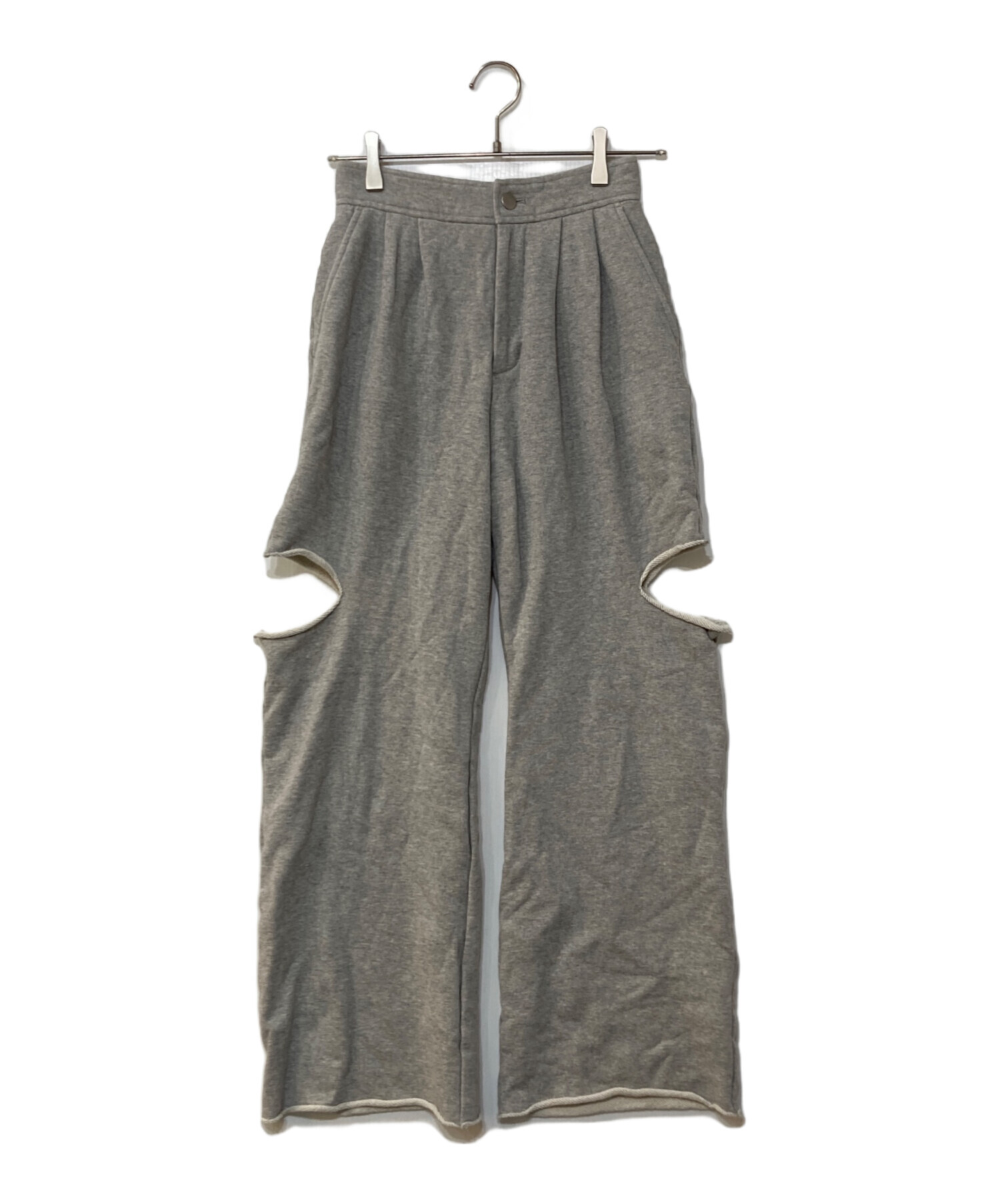 ANR 2WAY SLIT SWEAT PANTS Mサイズ 中古・古着通販】ANR (エーエヌアール) 2WAY SLIT SWEAT PANTS