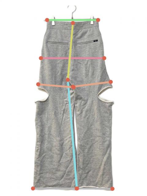 中古・古着通販】ANR (エーエヌアール) 2WAY SLIT SWEAT PANTS