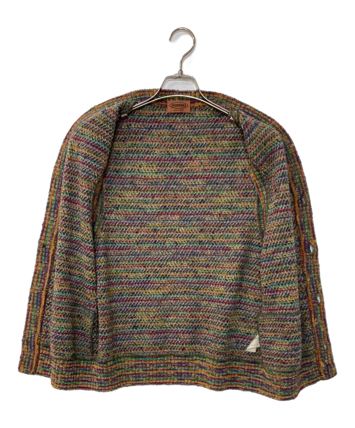 中古・古着通販】missoni (ミッソーニ) ウールニットベスト マルチ