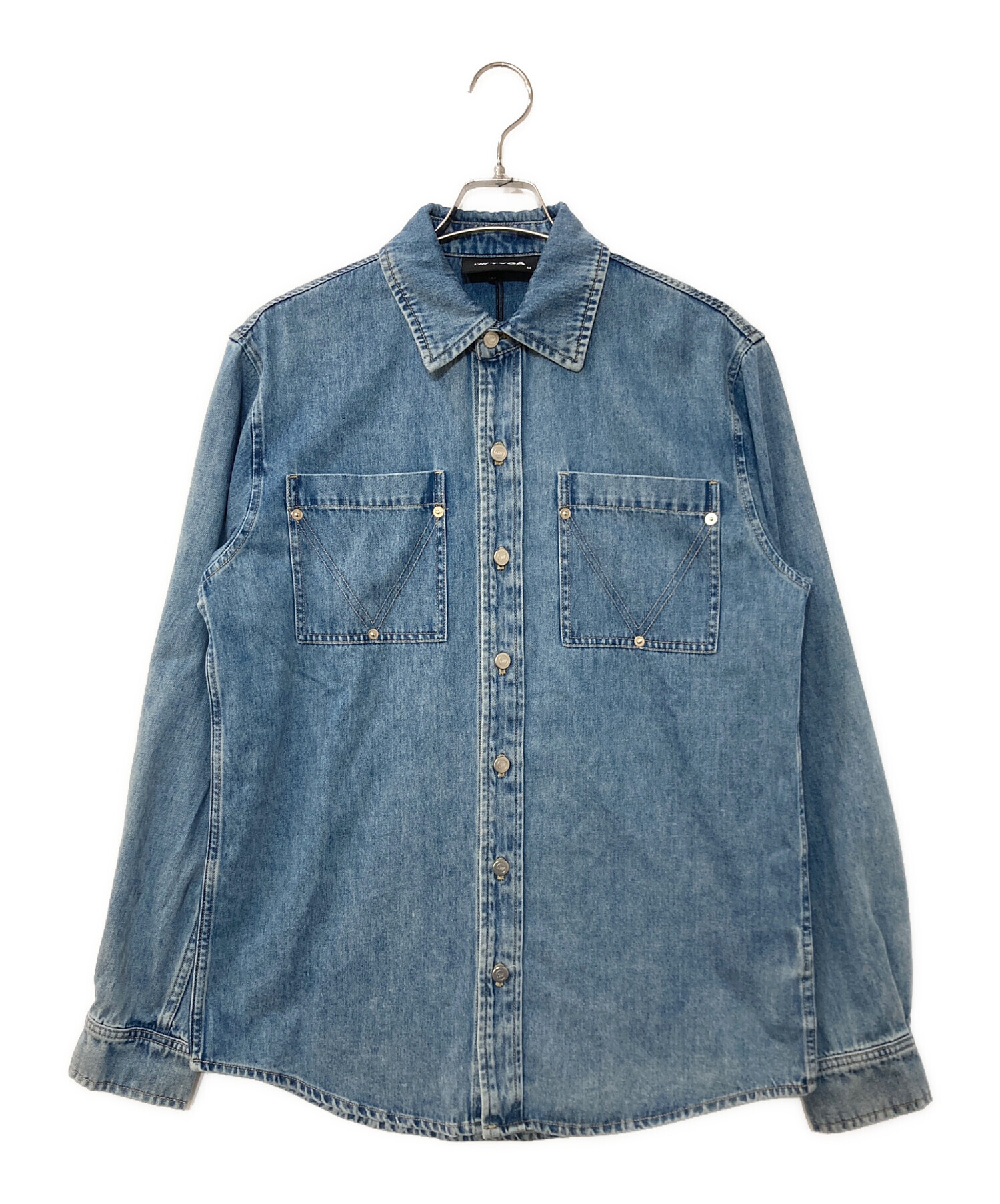 タイガ出品 中古・古着通販】TYGA (タイガ) TYGA DENIM OVER SHIRT インディゴ