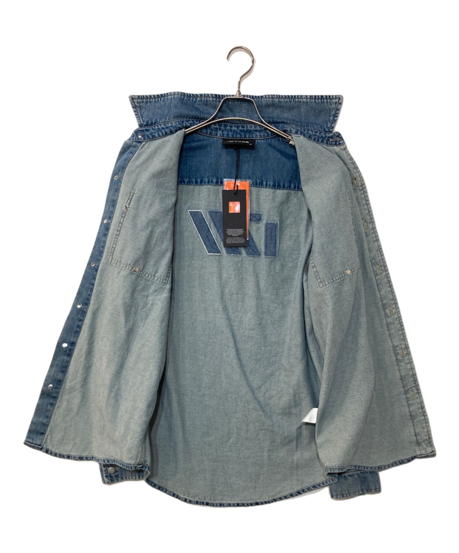 中古・古着通販】TYGA (タイガ) TYGA DENIM OVER SHIRT インディゴ