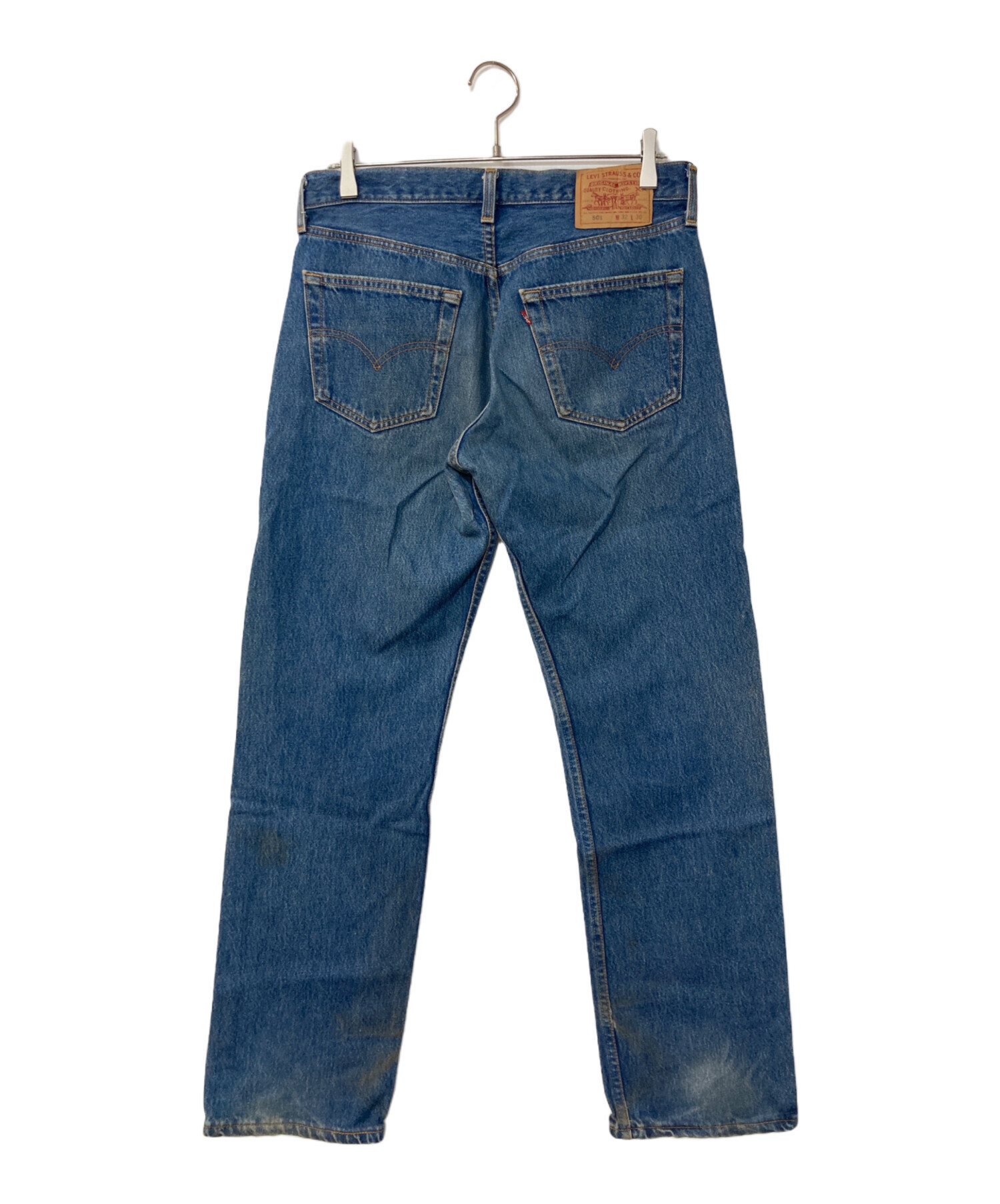 メンズ USA製 Levi's リーバイス 501 w32 インディゴブルー 古着