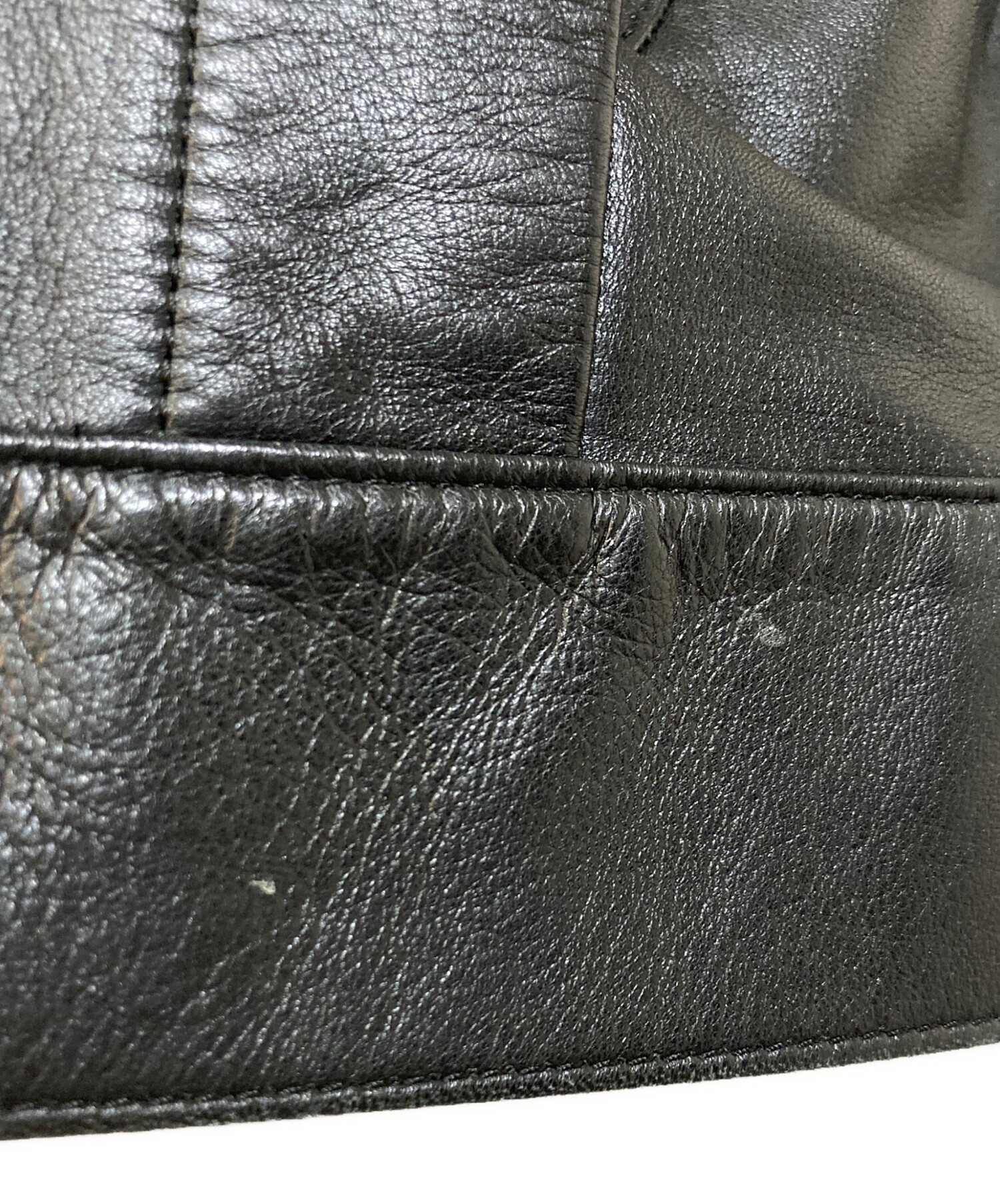 中古・古着通販】DKNY (ダナキャランニューヨーク) ラムレザー