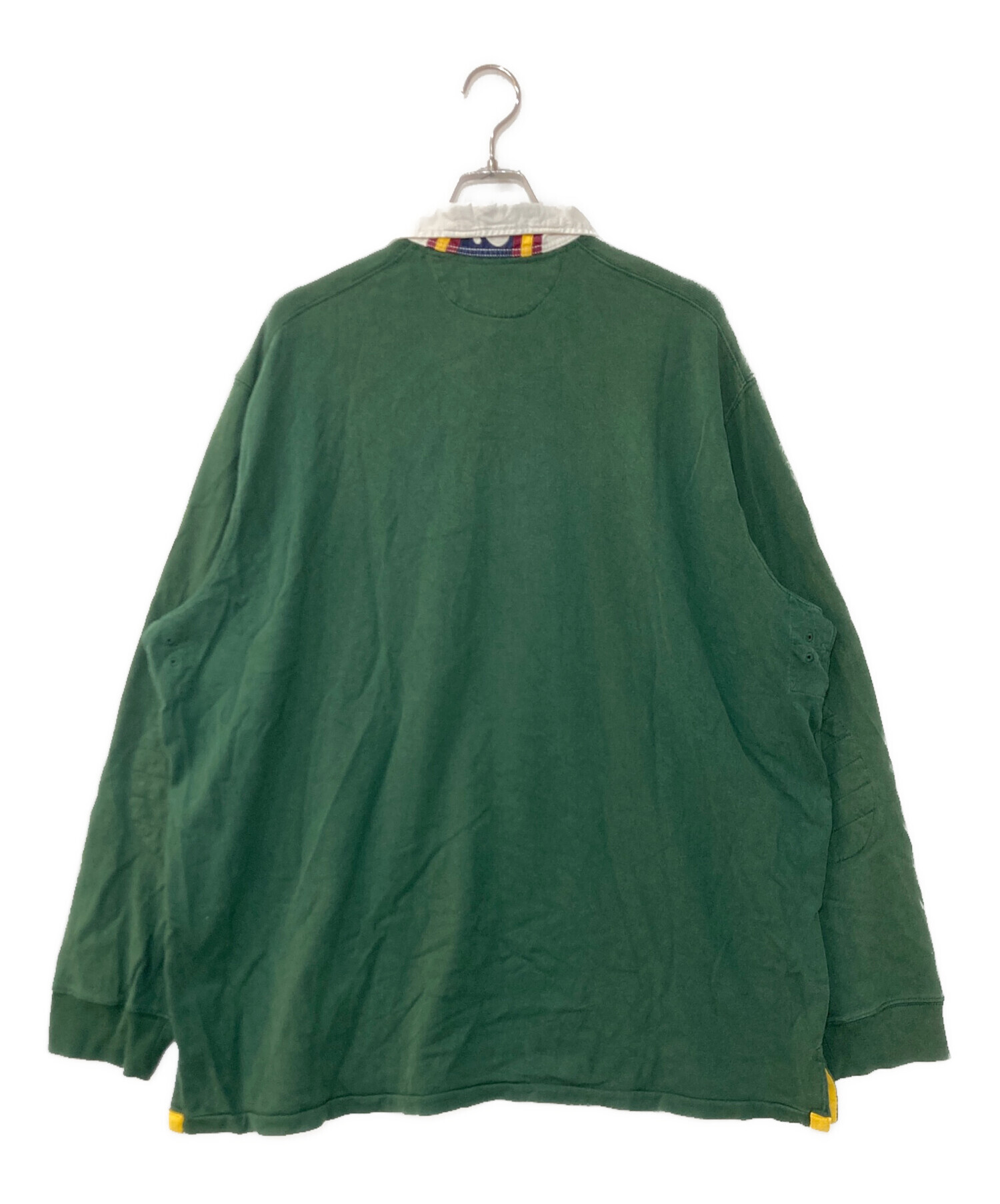 Polo by Ralph Lauren 初期モデル 激レア ラガーシャツ 緑 中古・古着通販】POLO RALPH LAUREN (ポロ・ラルフローレン) ビッグ