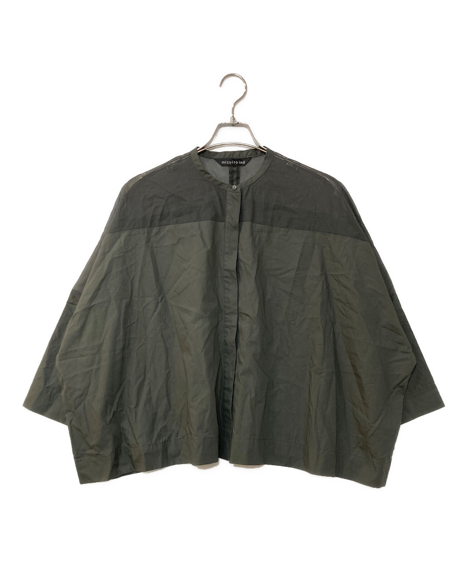 中古・古着通販】mizuiro-ind (ミズイロインド) シアーショルダー