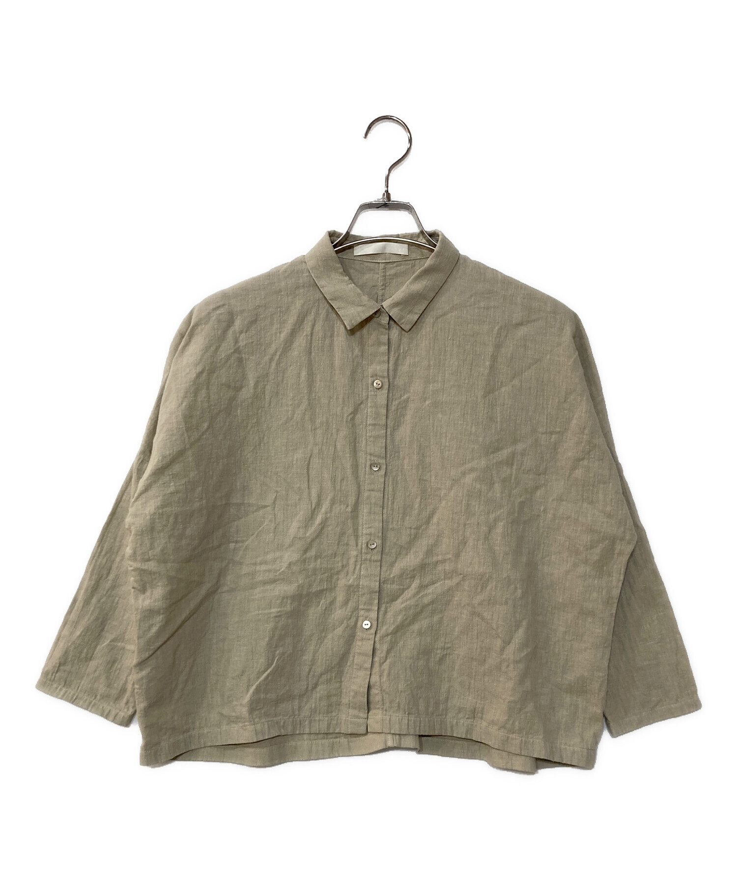 中古・古着通販】evam eva (エヴァムエヴァ) water linen shirts