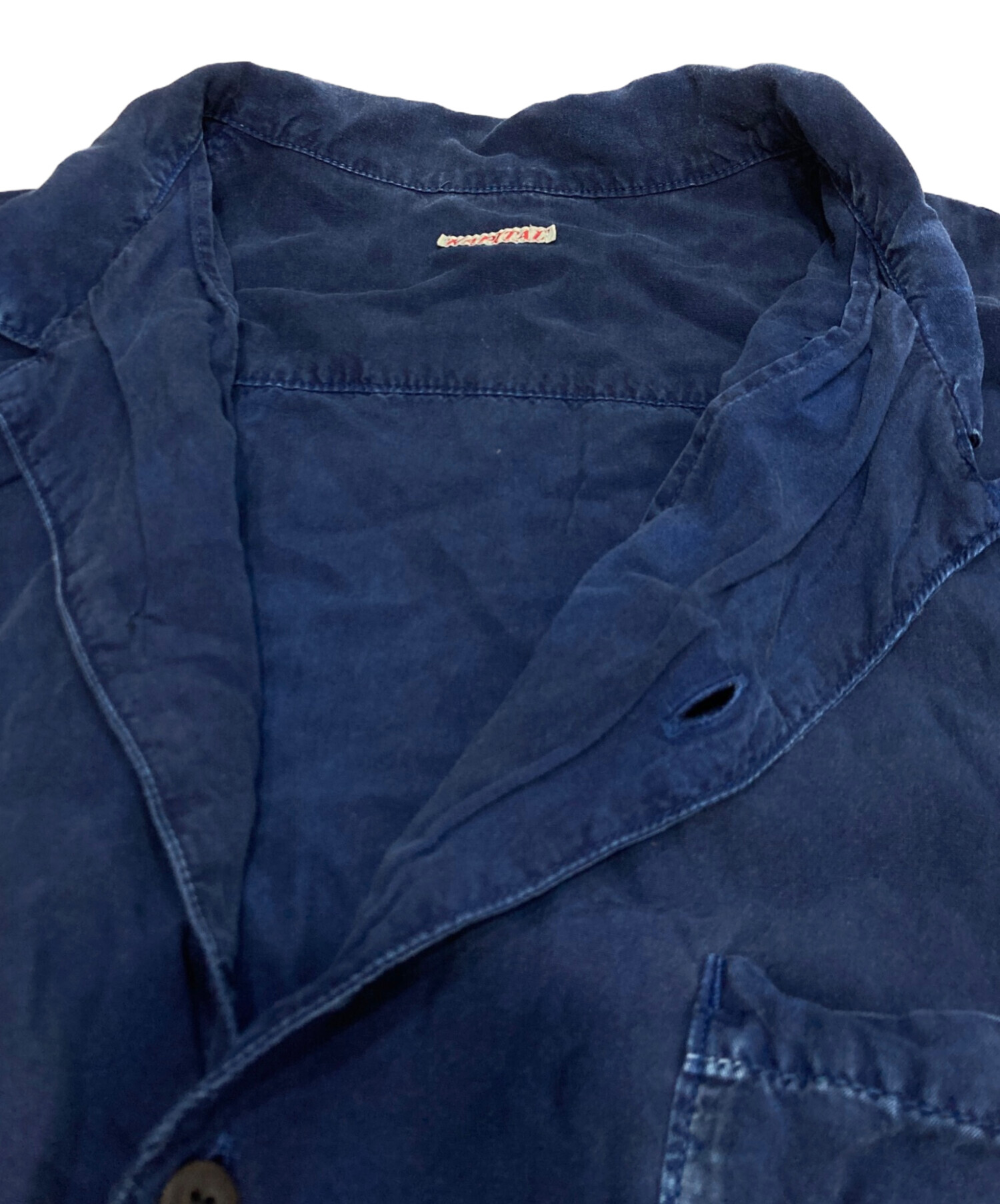 中古・古着通販】KAPITAL (キャピタル) インディゴ染めレーヨン