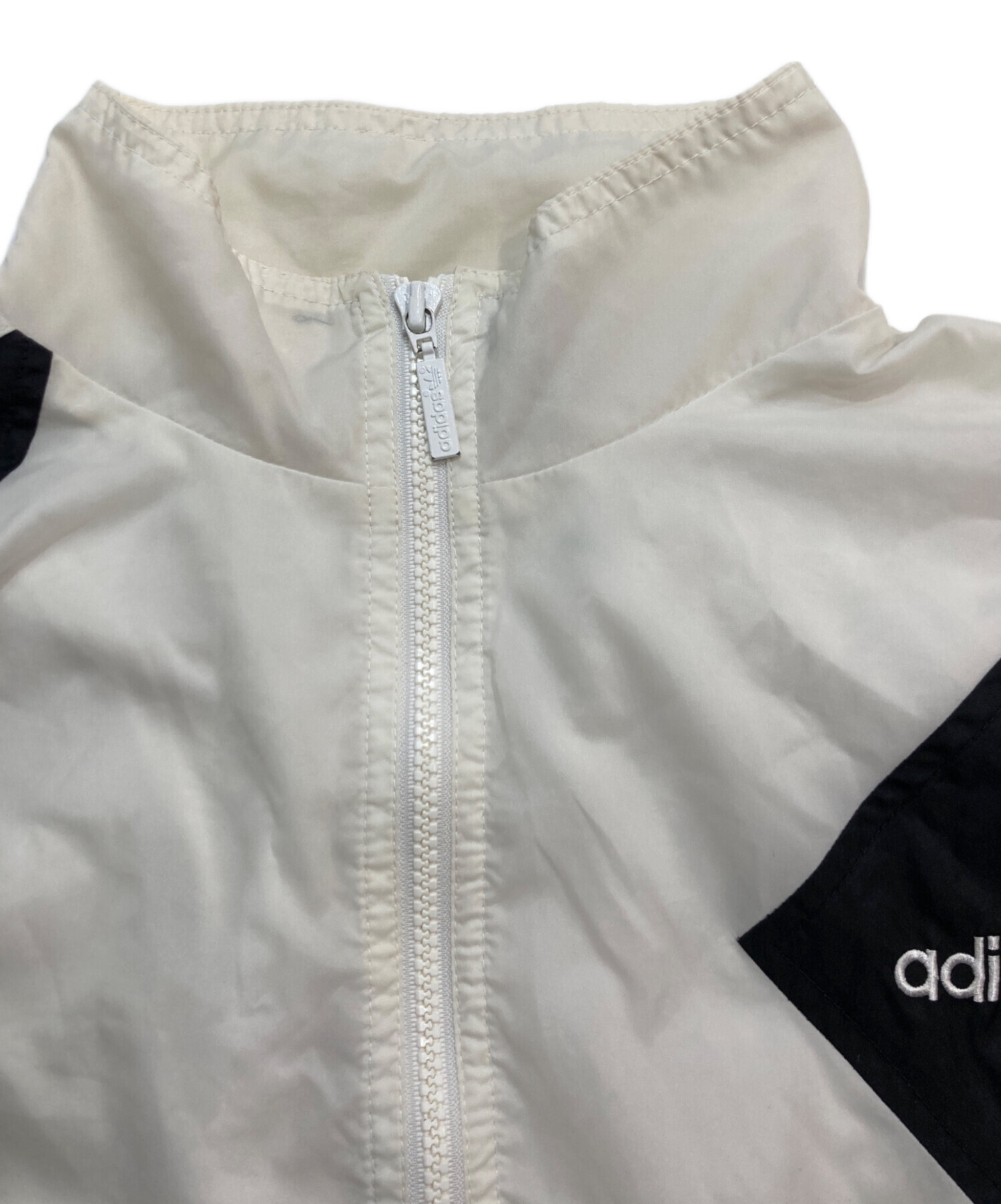 中古・古着通販】adidas (アディダス) ナイロンジャケット ホワイト