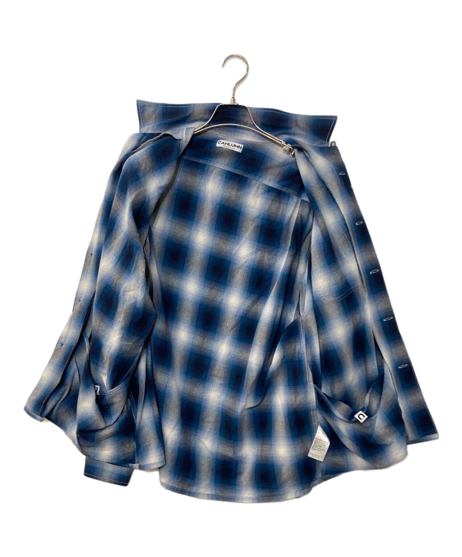 中古・古着通販】CAHLUMN (カウラム) Magazine Pocket Open Collar