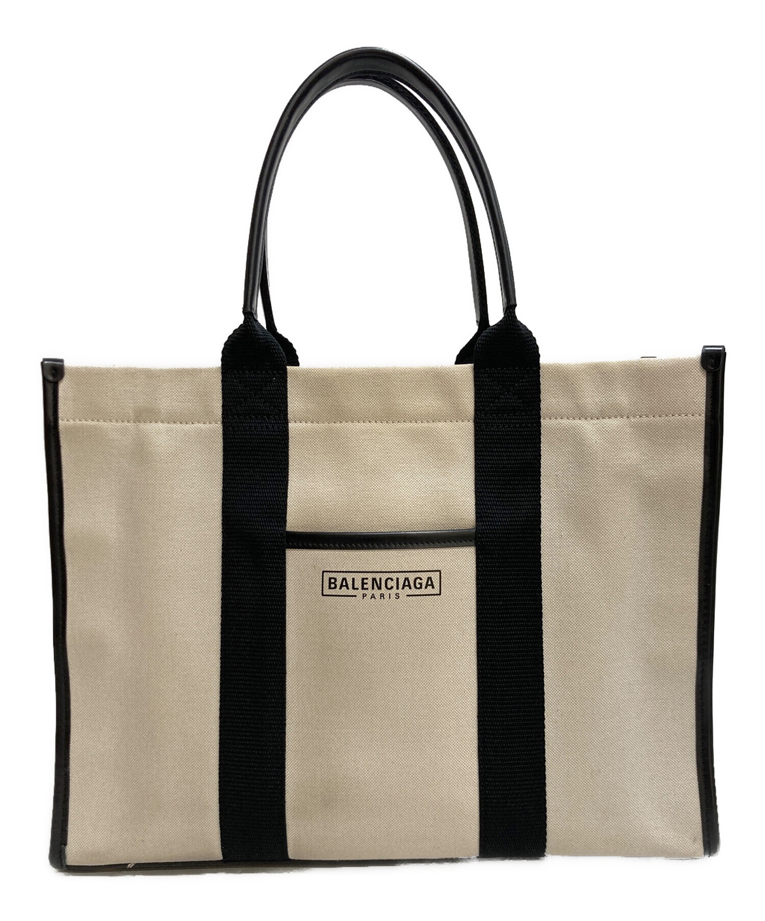 ★中古『.バレンティノ.』★　★キャンバス★TOTE★バッグ★ 中古・古着通販】BALENCIAGA (バレンシアガ) HARDWARE TOTE ハード