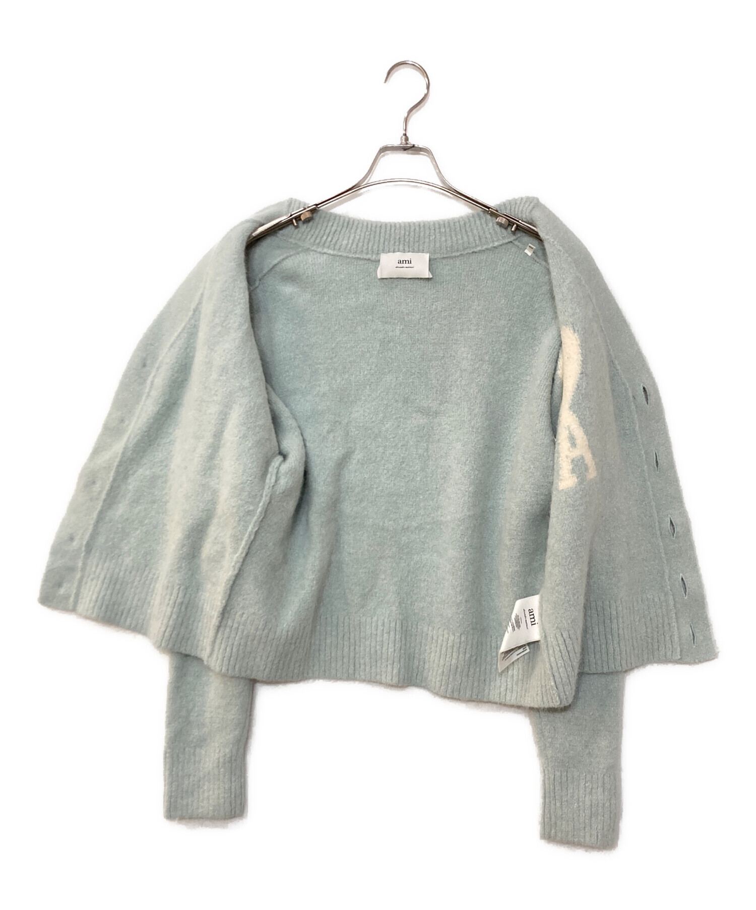 中古・古着通販】AMI PARIS (アミ パリス) アルパカブレンドVネック