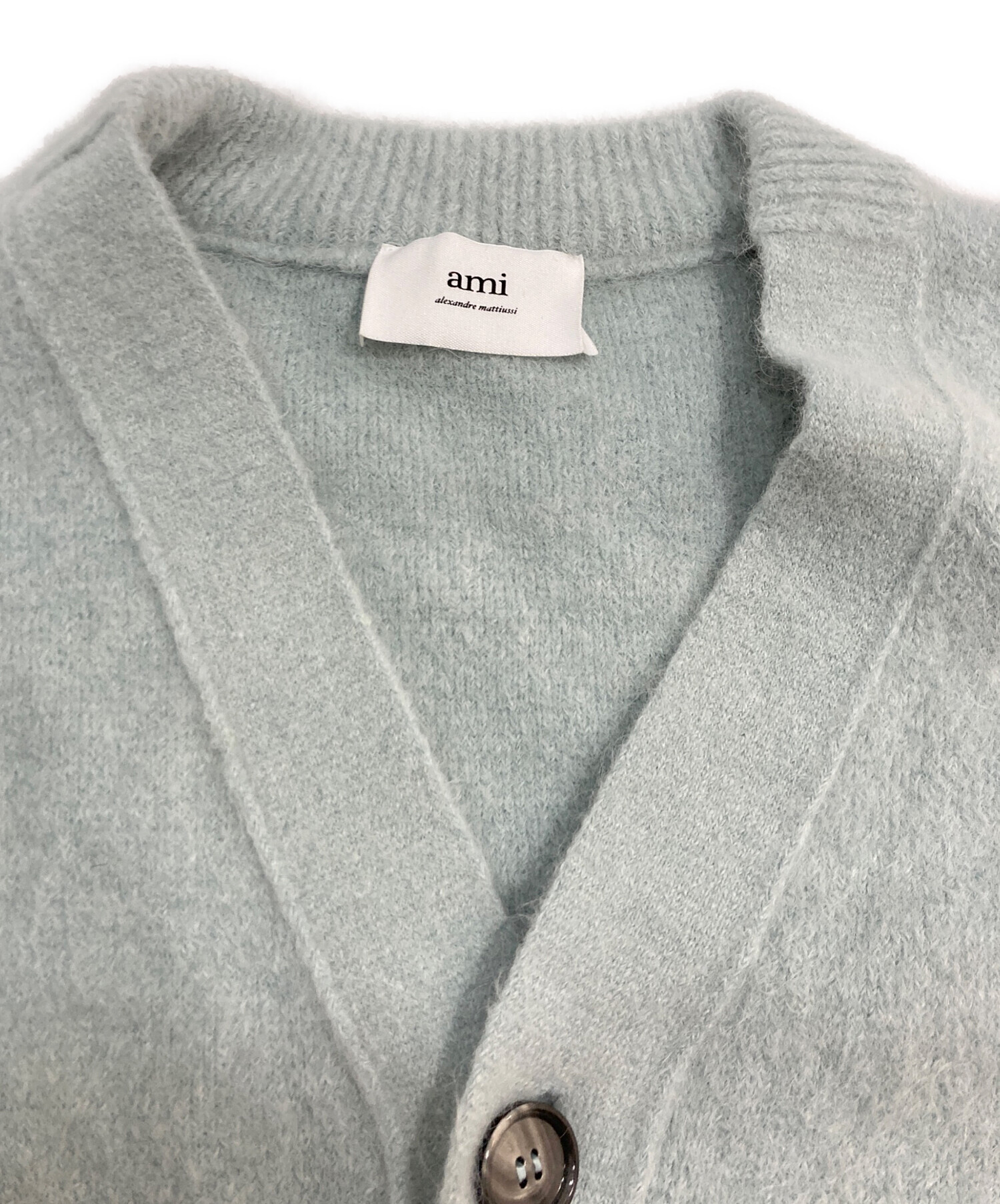 中古・古着通販】AMI PARIS (アミ パリス) アルパカブレンドVネック