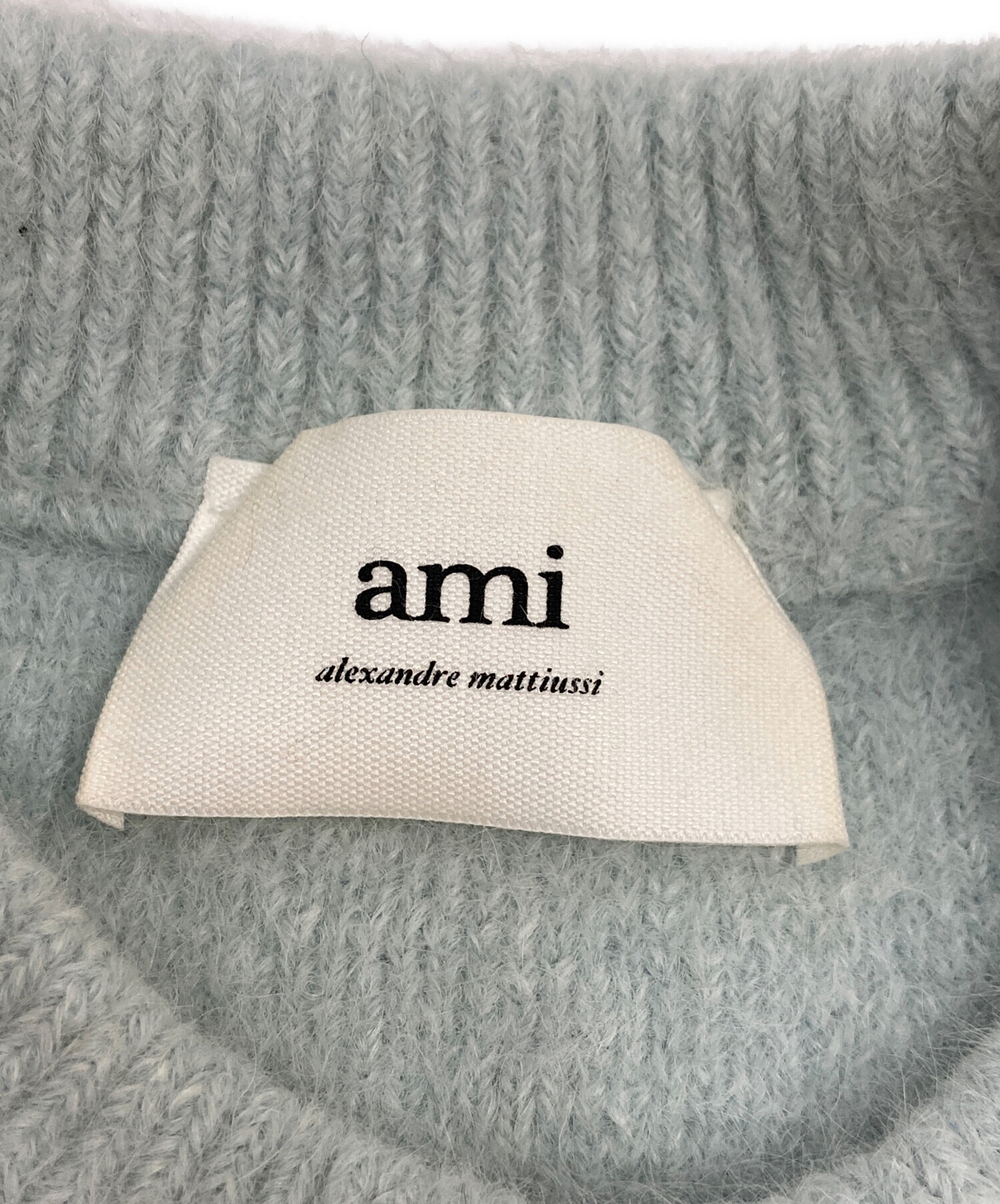 中古・古着通販】AMI PARIS (アミ パリス) ハートロゴクルーネック