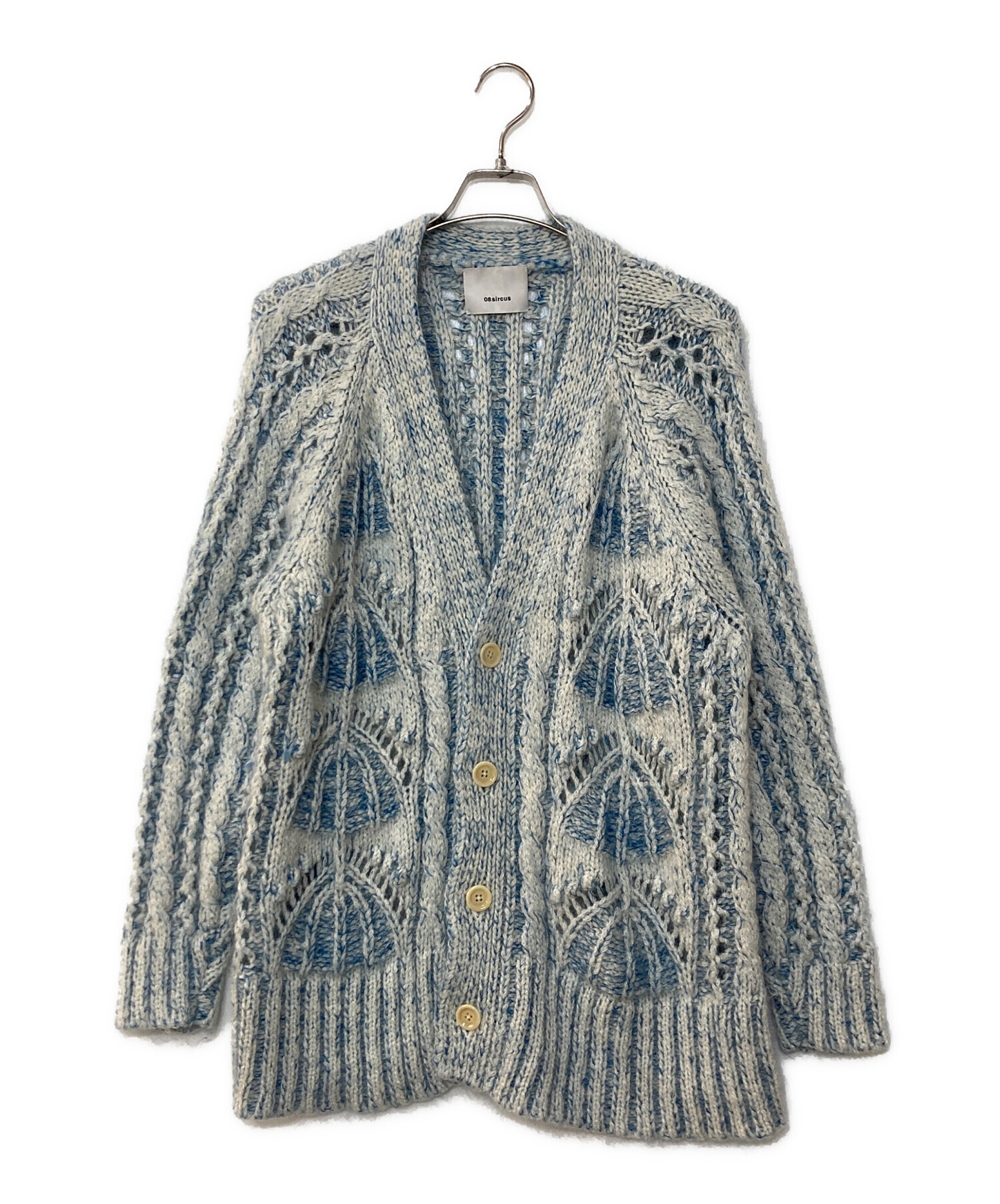 中古・古着通販】08sircus (ゼロエイトサーカス) KID MOHAIR CABLE