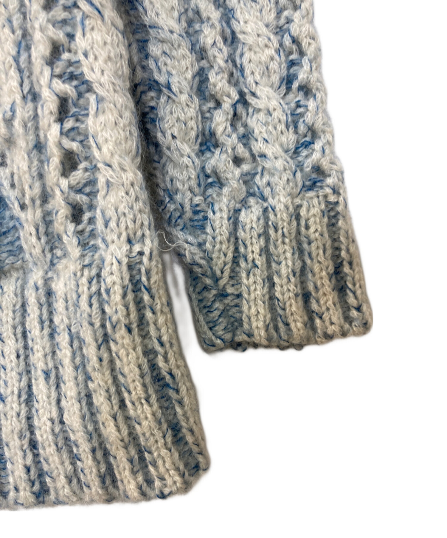 中古・古着通販】08sircus (ゼロエイトサーカス) KID MOHAIR CABLE