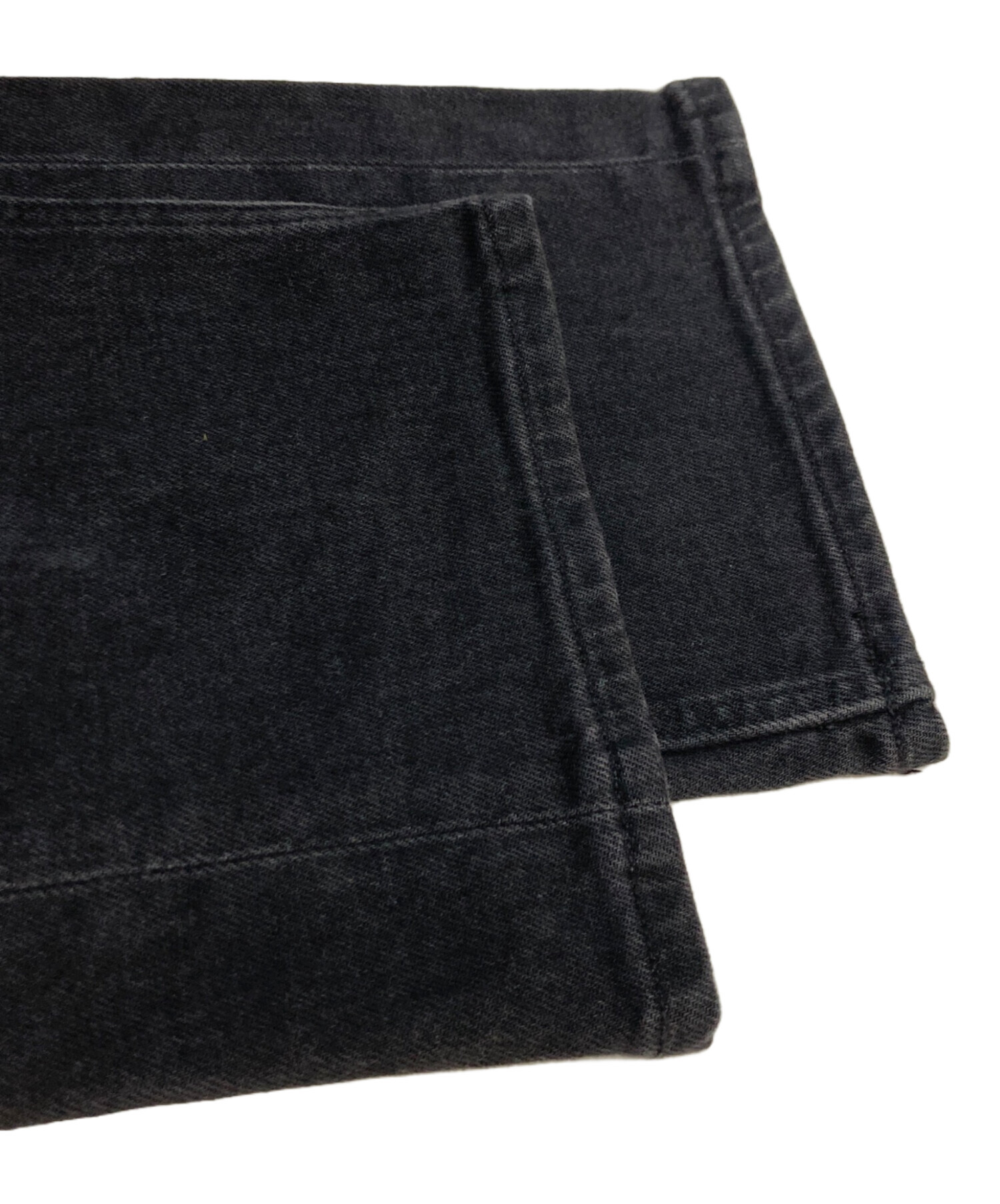 calvin clein 現行ストレートデニム黒 サイズ25 Calvin Klein 