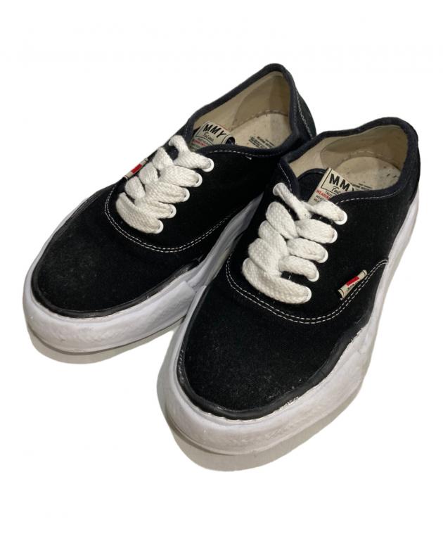 【中古】MIHARA YASUHIRO | ミハラヤスヒロ BAKER LOW CANVAS スニーカー ブラック 28cm【イオン広店】 中古・古着通販】MIHARA YASUHIRO (ミハラヤスヒロ) BAKER