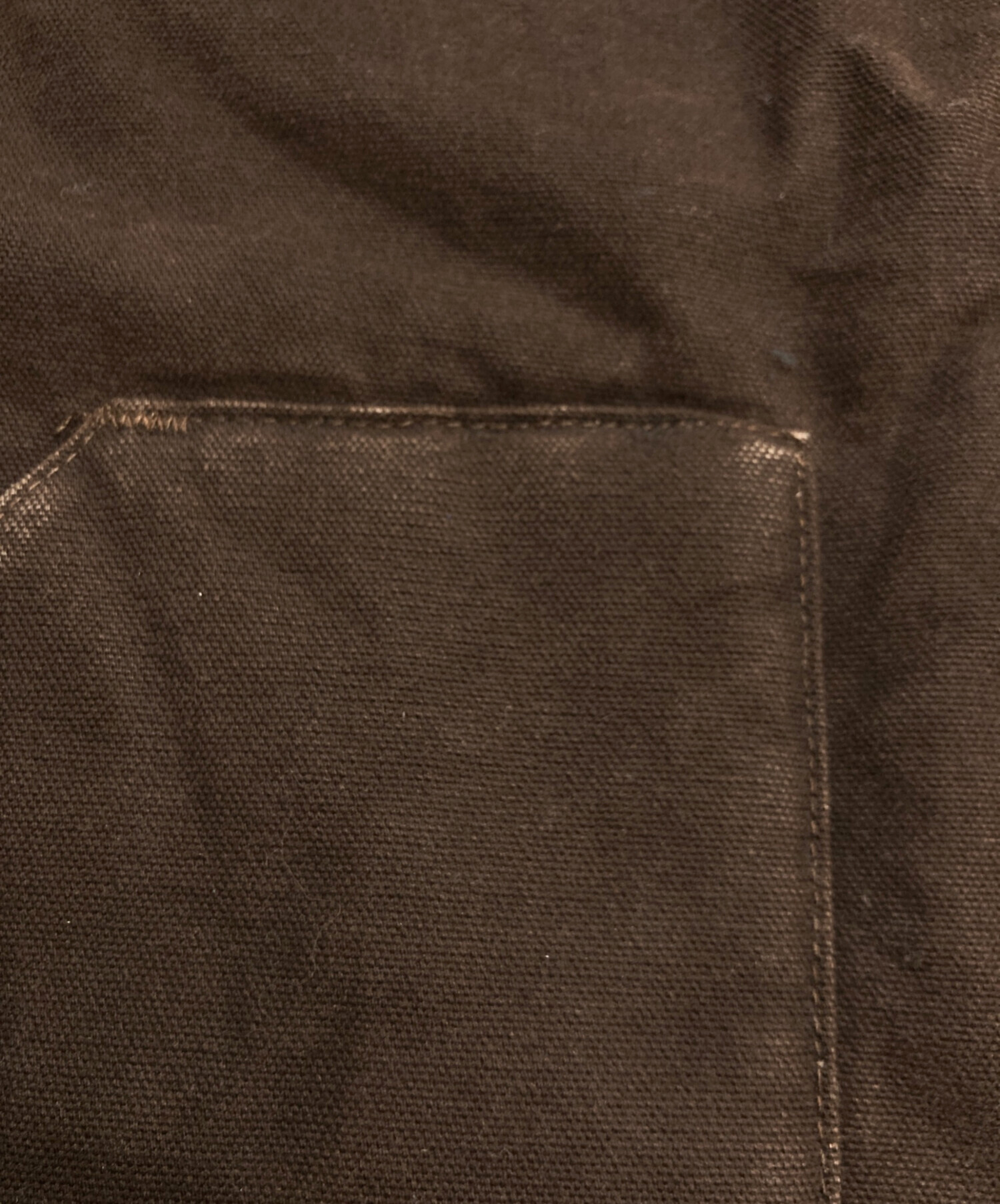 中古・古着通販】CarHartt (カーハート) ダックベスト ブラウン サイズ