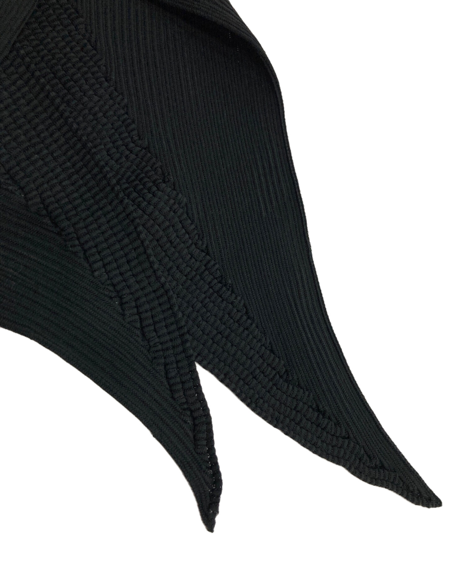 中古・古着通販】ISSEY MIYAKE (イッセイミヤケ) アシンメトリーリブ