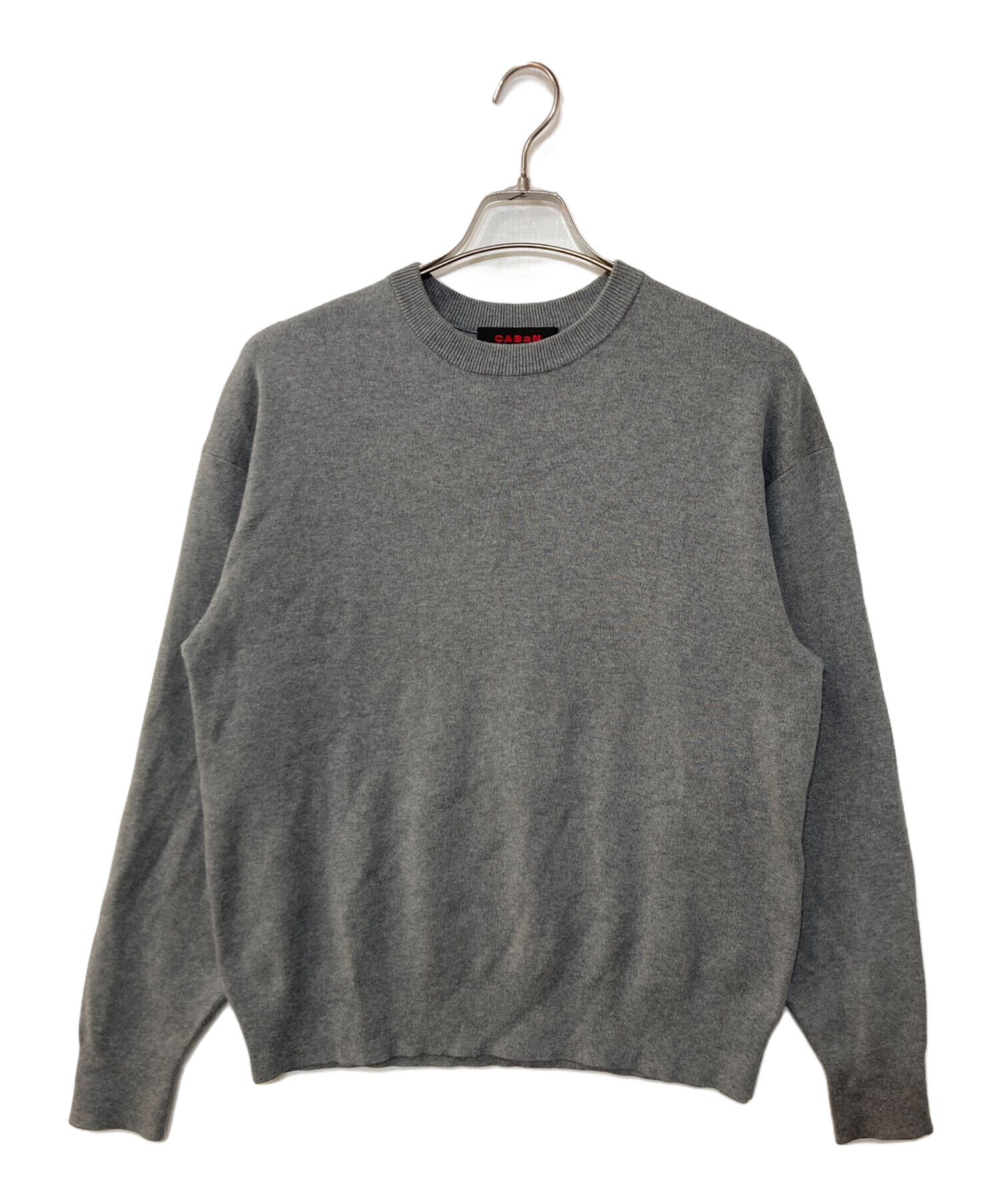 中古・古着通販】CABAN (キャバン) コットンカシミヤ クルーネックプル