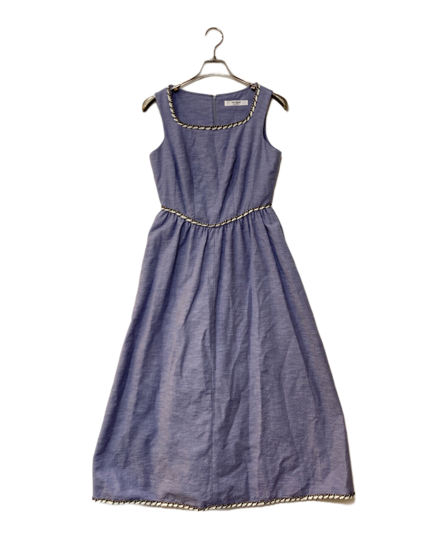 中古・古着通販】Her lip to (ハーリップトゥ) Monaco Tweed Dress